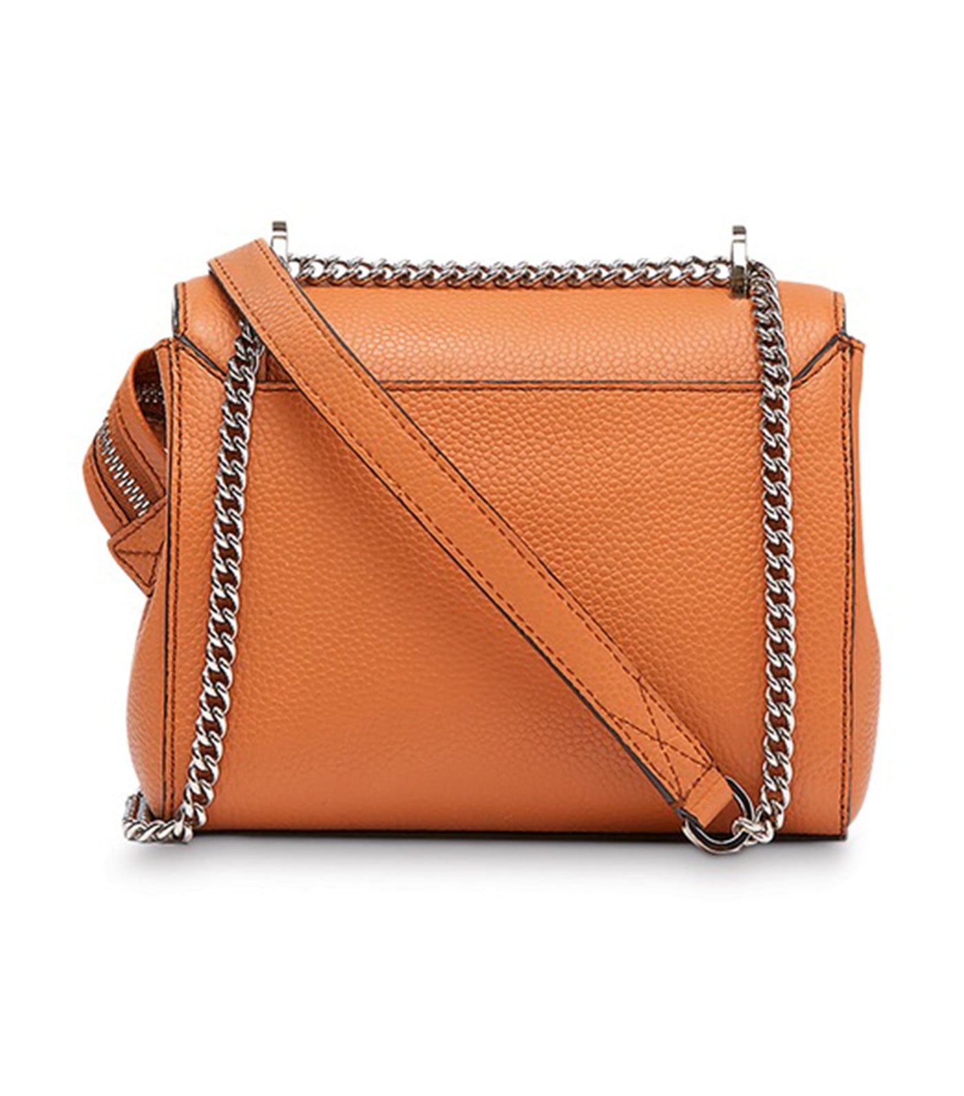 Lancel Ninon de Lancel S Flap Bag 20 Camel
