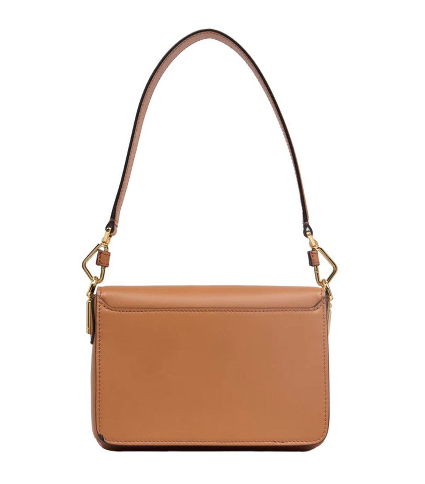 Lancel Angèle de Lancel S Flap Bag 20 Camel