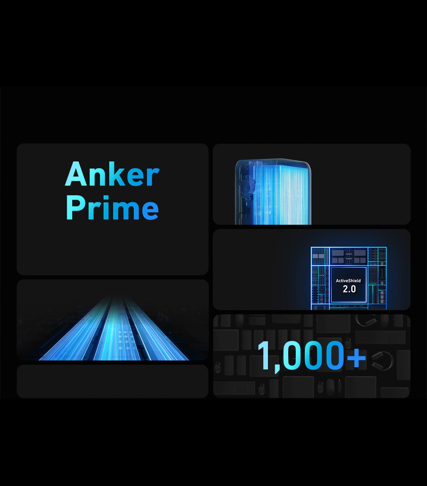 Prime 12,000MAH Power Bank 130W - Black Iteration 1