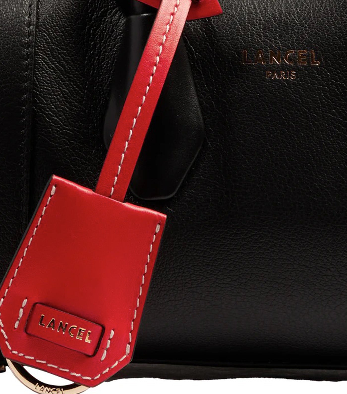 Lancel BCBG de Lancel Mini Bowling Bag 10 Black