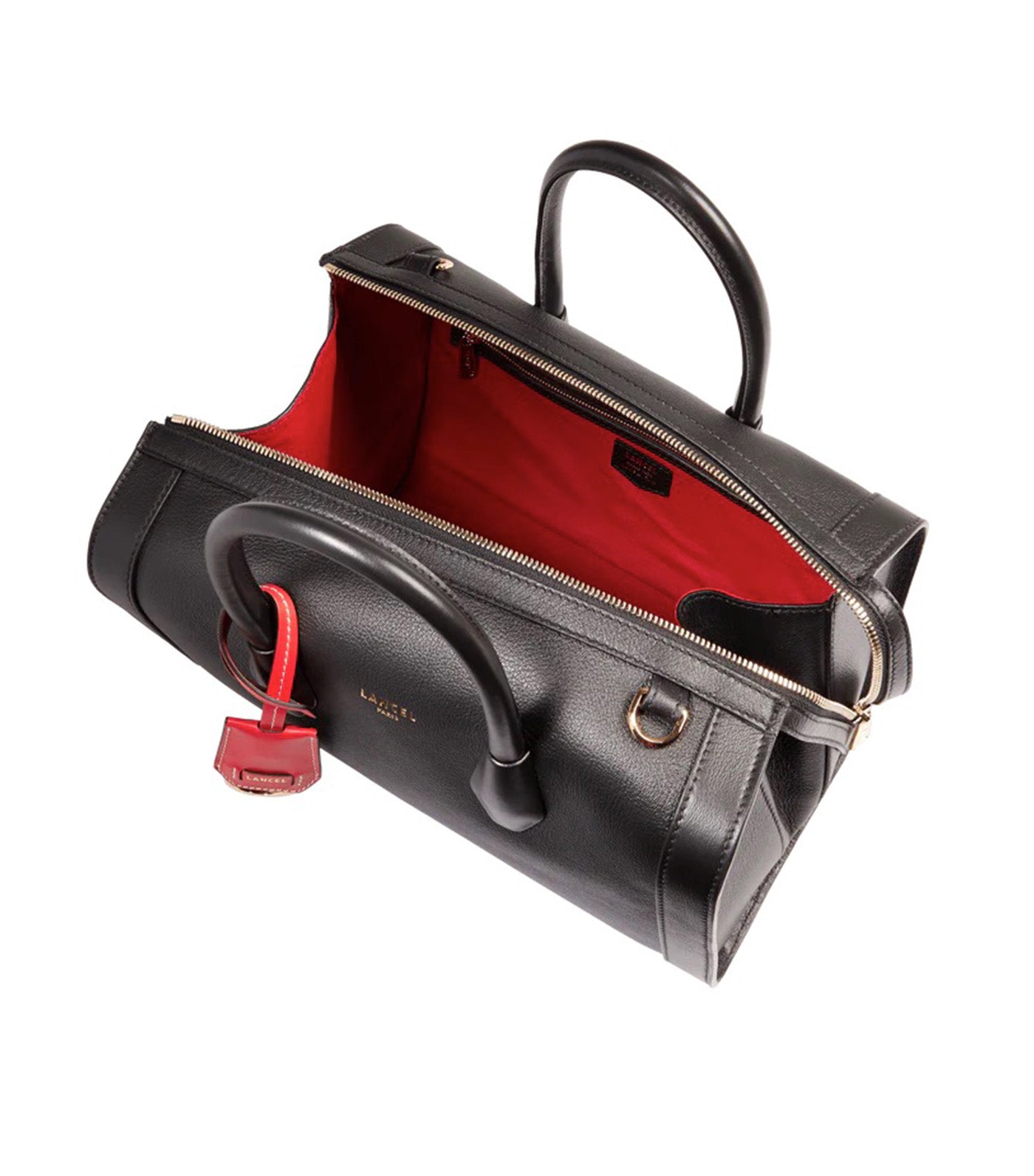 Lancel BCBG de Lancel M Bowling Bag Black 10