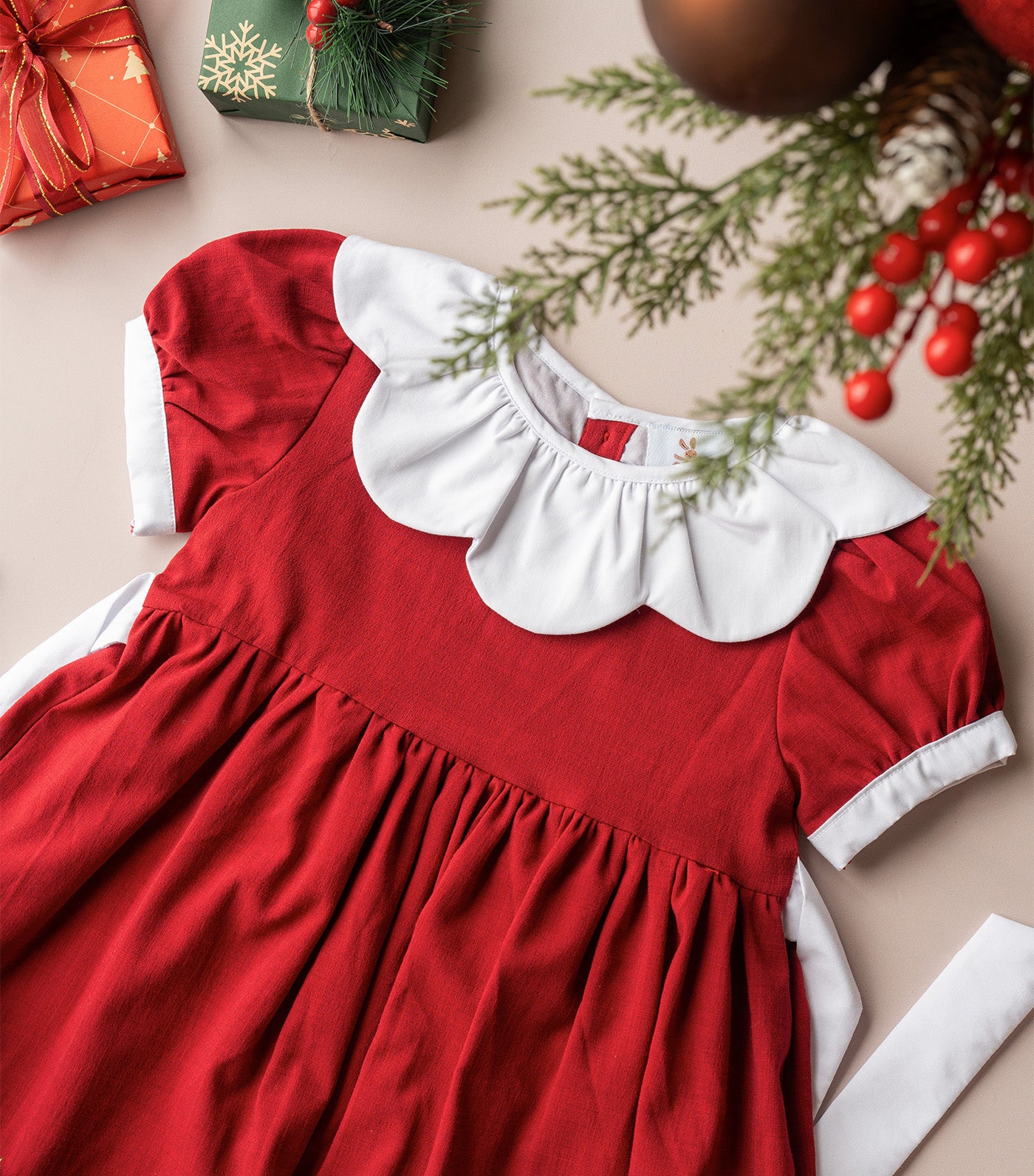 Scarlett Scallop Collar Dress