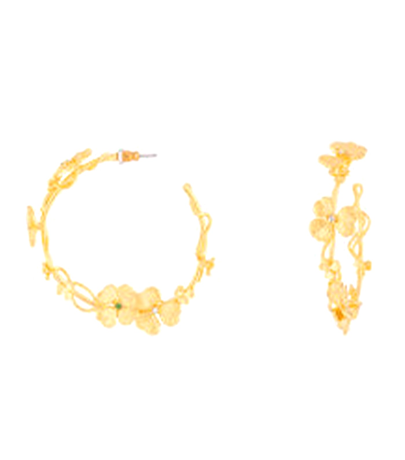 Clovers Stud Creoles