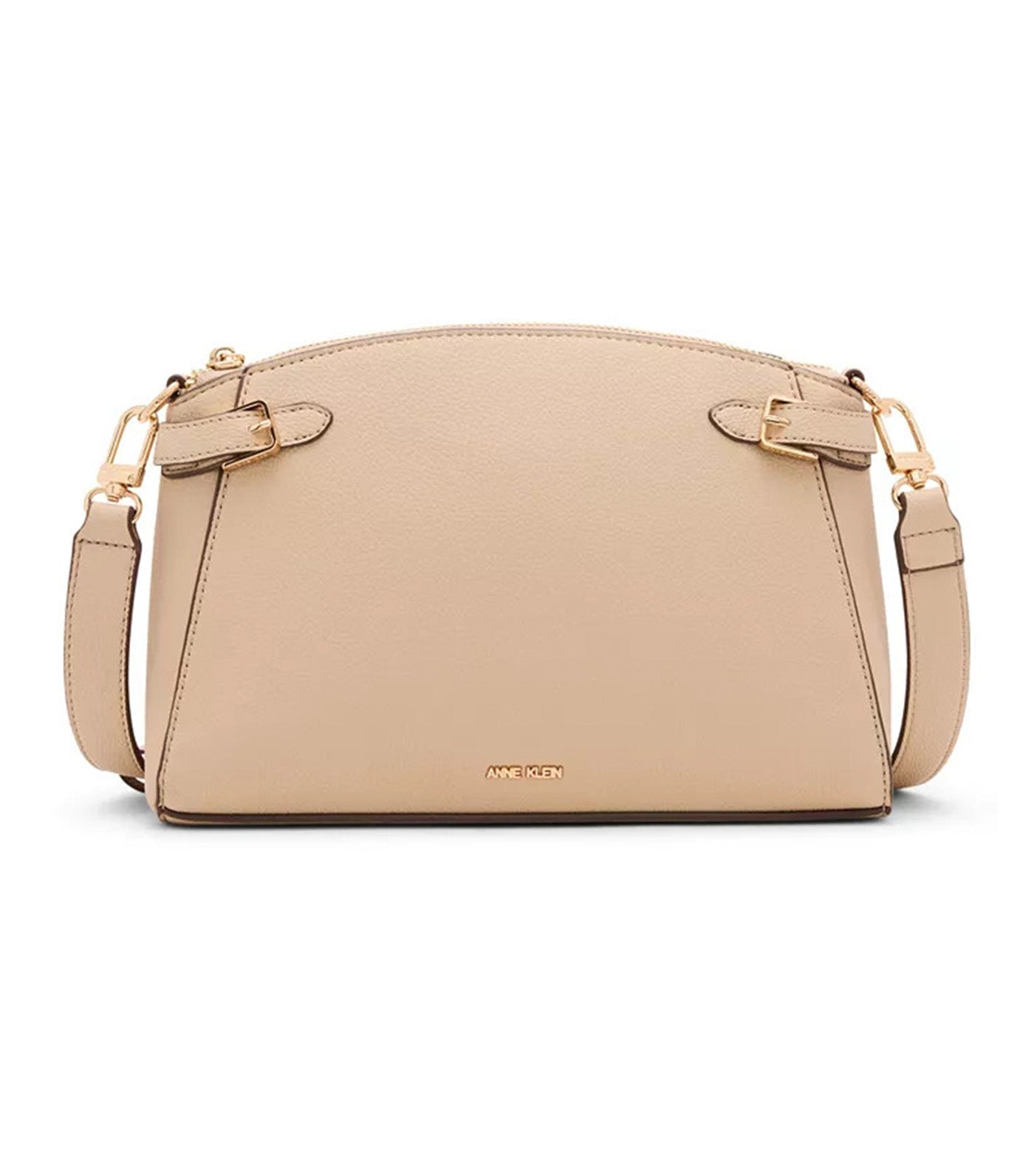 Belted Dome Crossbody Bag
