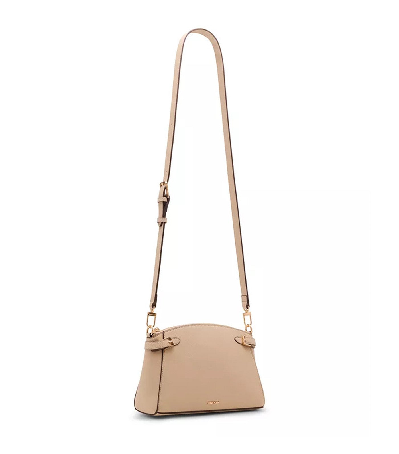 Belted Dome Crossbody Bag