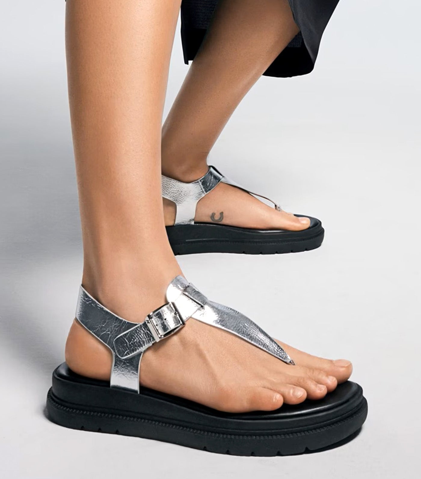 Alyssa Sandal Silver
