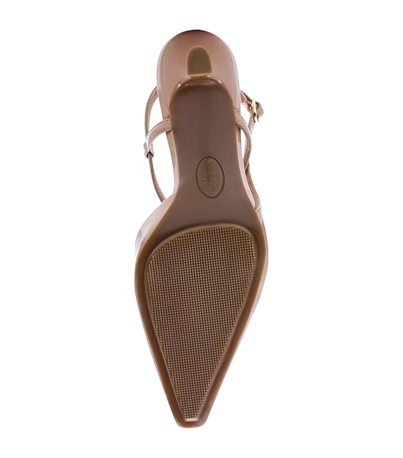 Cosmo Ankle Strap Pump Nude