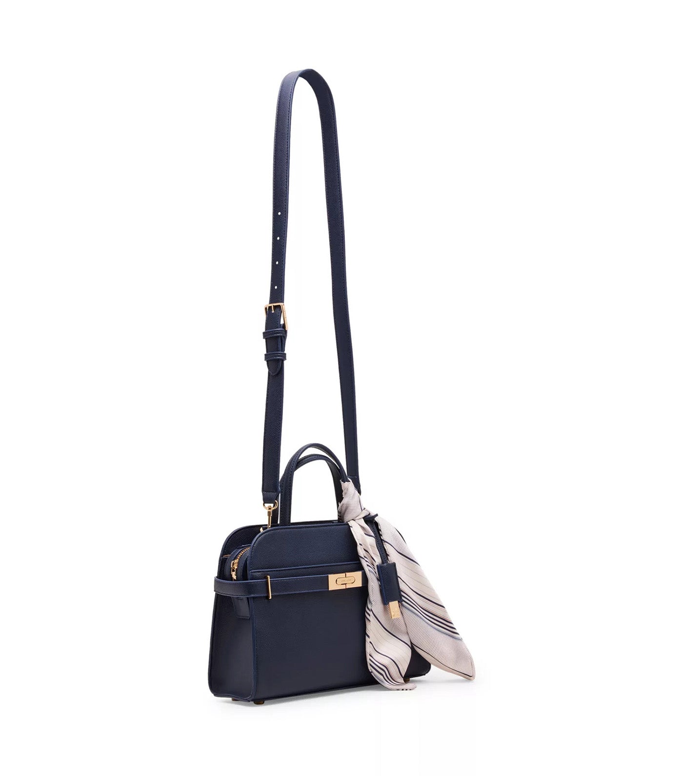 Medium Belted Satchel with Convertible Strap