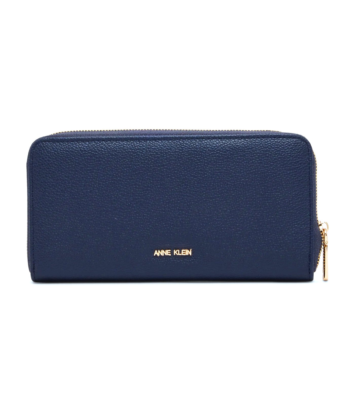 Zip Around with Printed Insert Navy