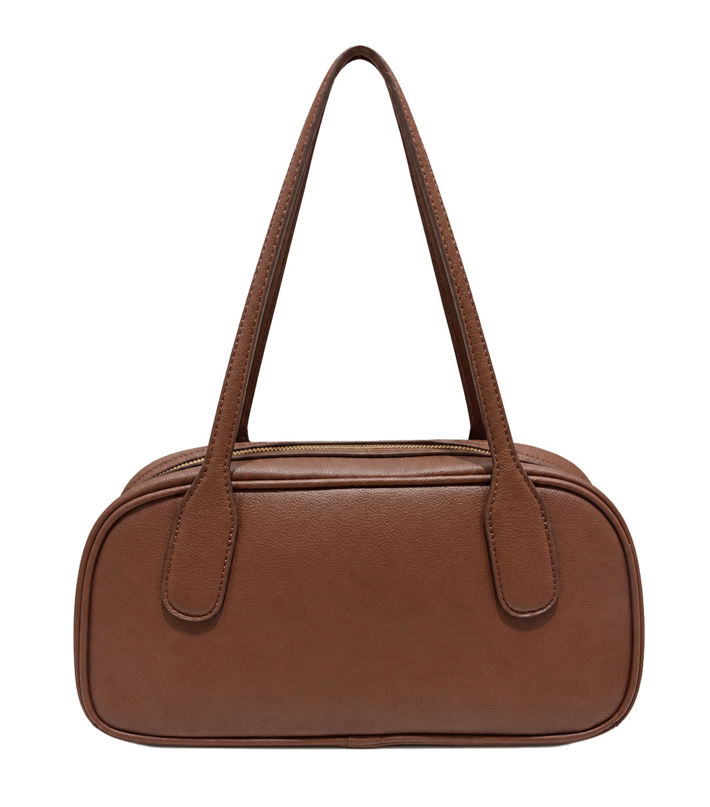 East-West Satchel Brown