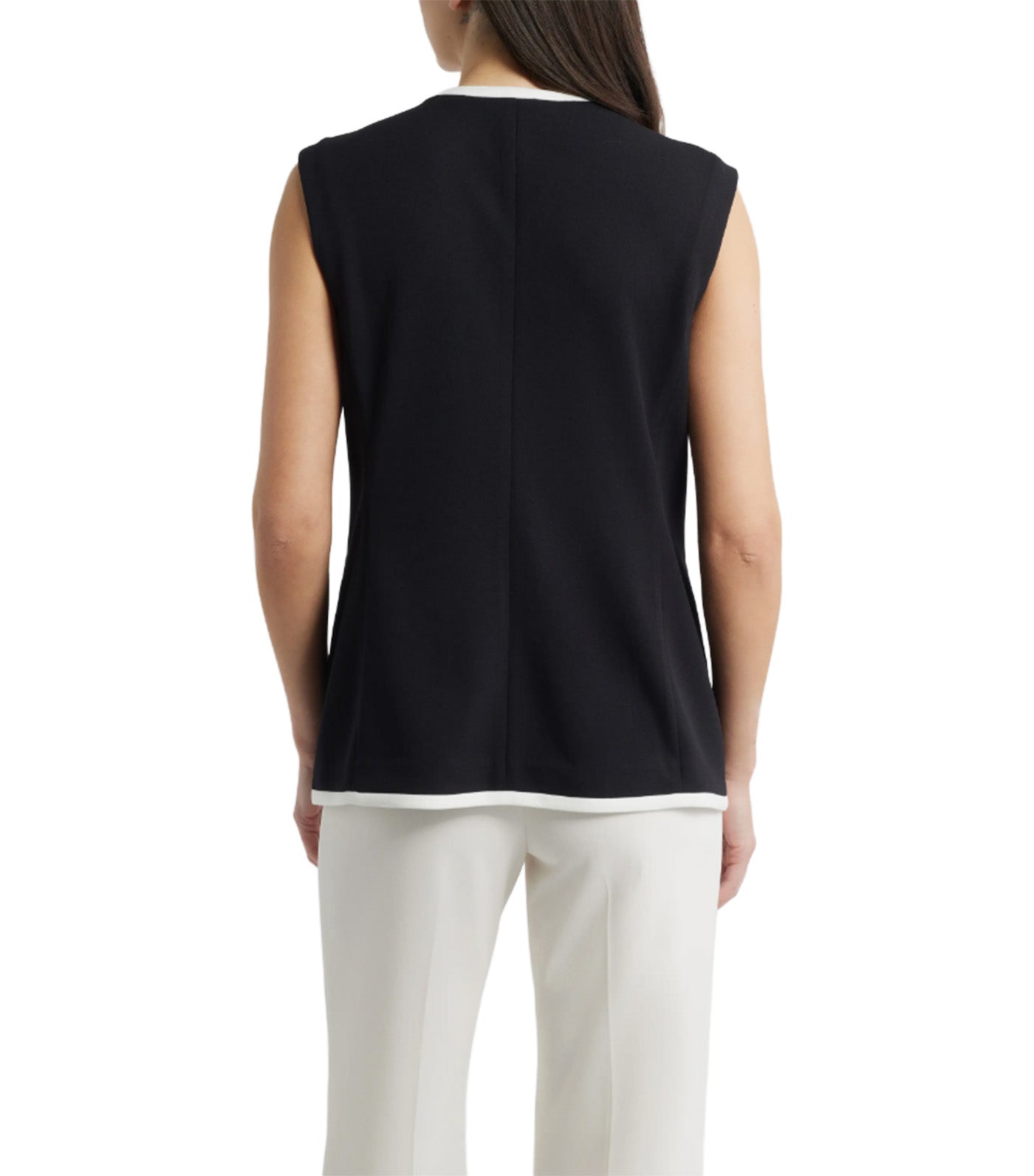 Colorblock Vest Black Multi