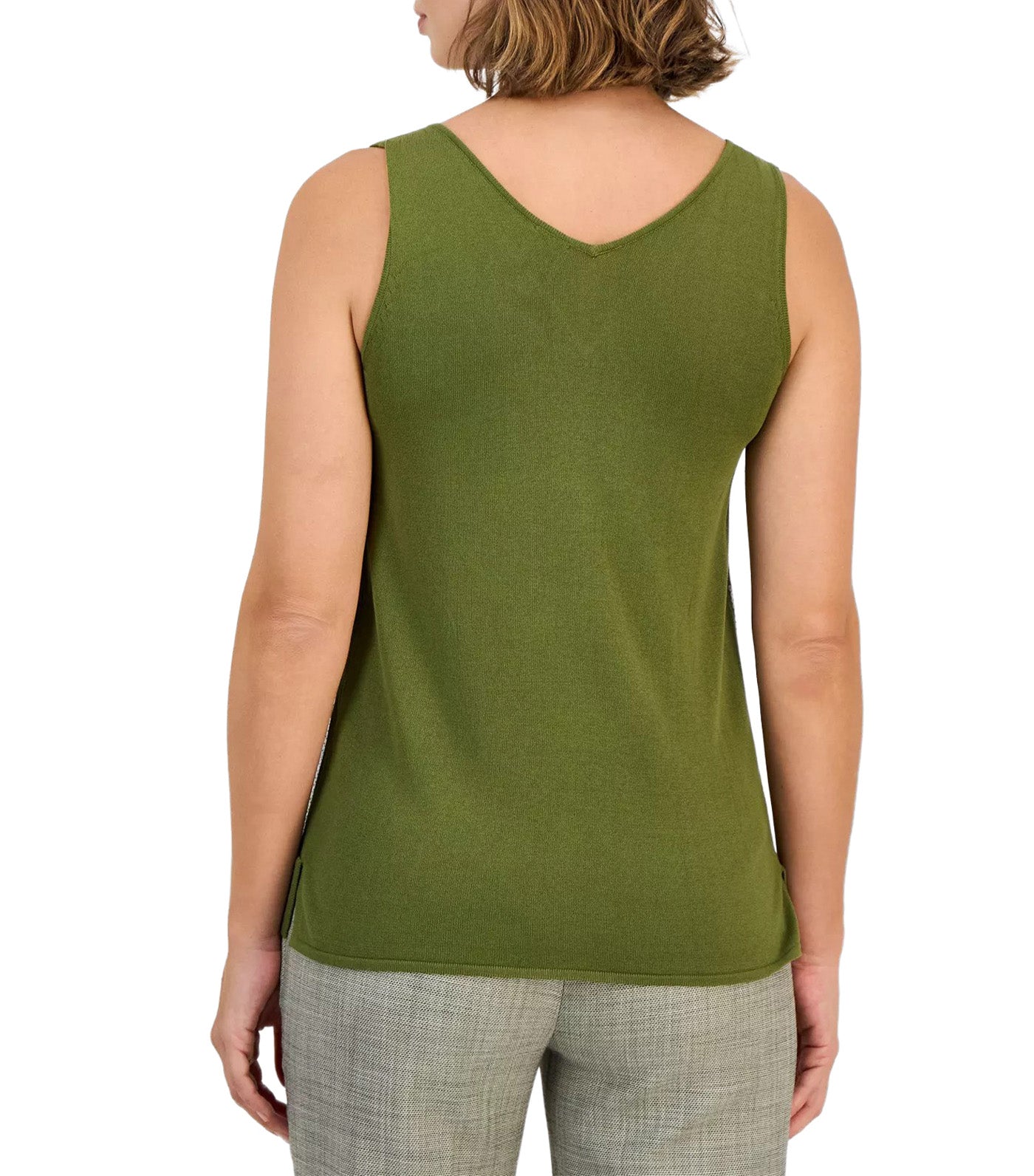 Women's Sequin Tank Top Green