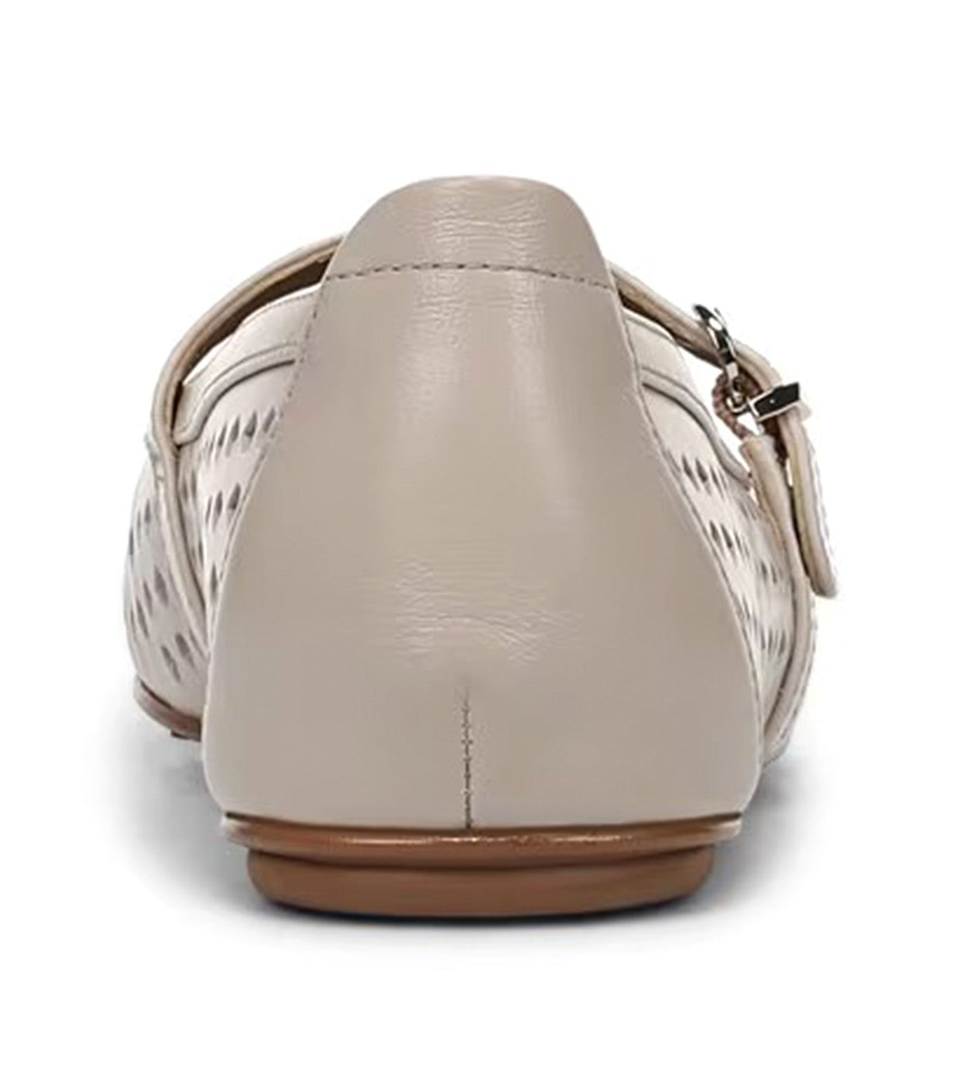 Naturalizer Aria-Perf Mary Jane Flat Ivory Beige