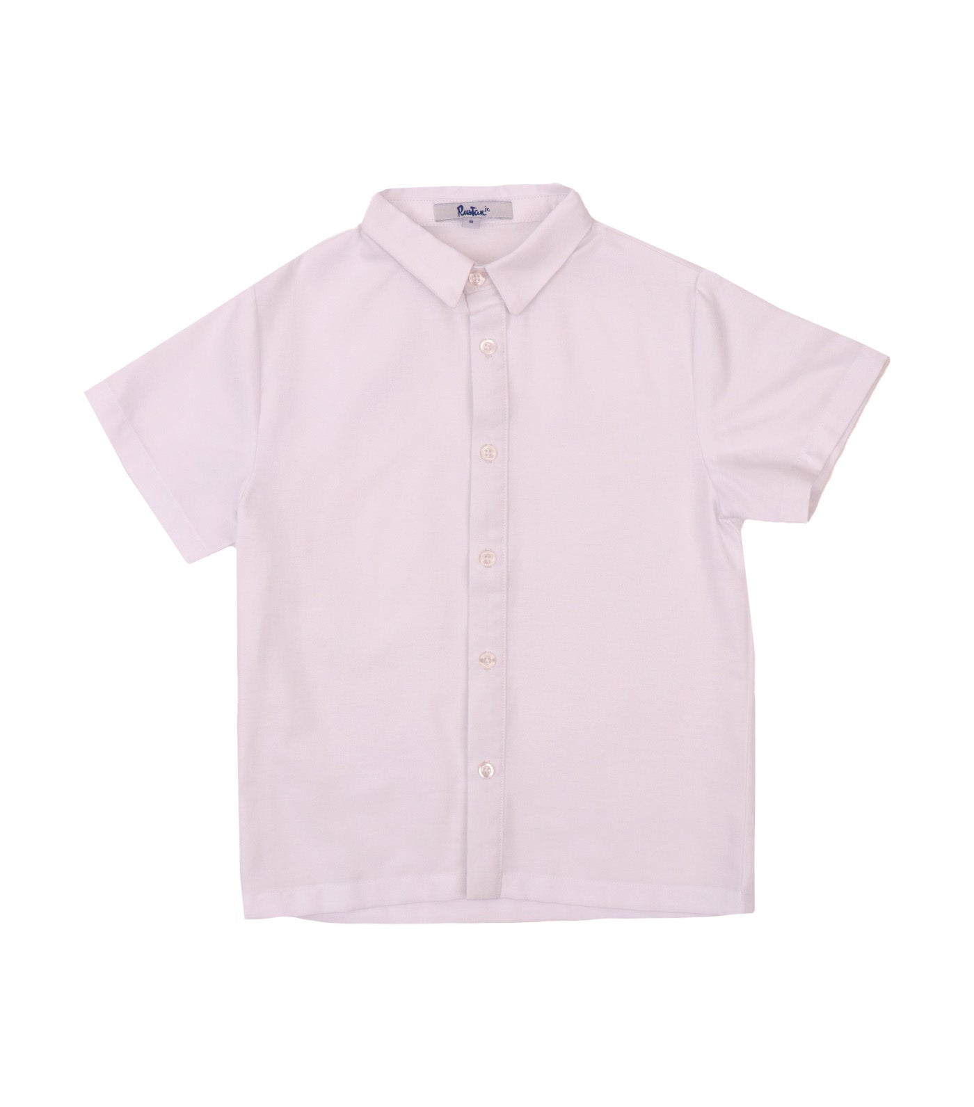 August Basic Button Up Shirt White