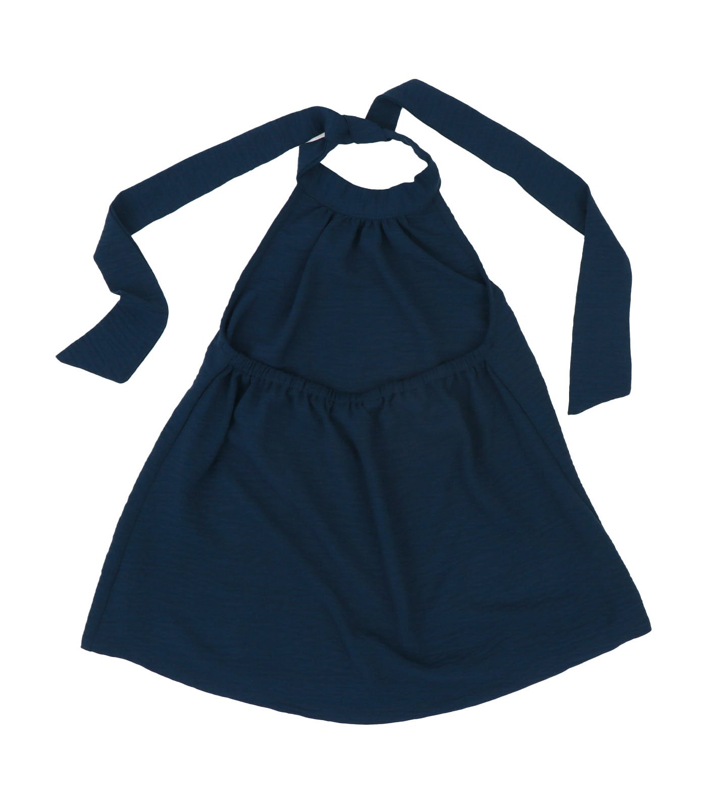 Ava Halter Top Navy Blue