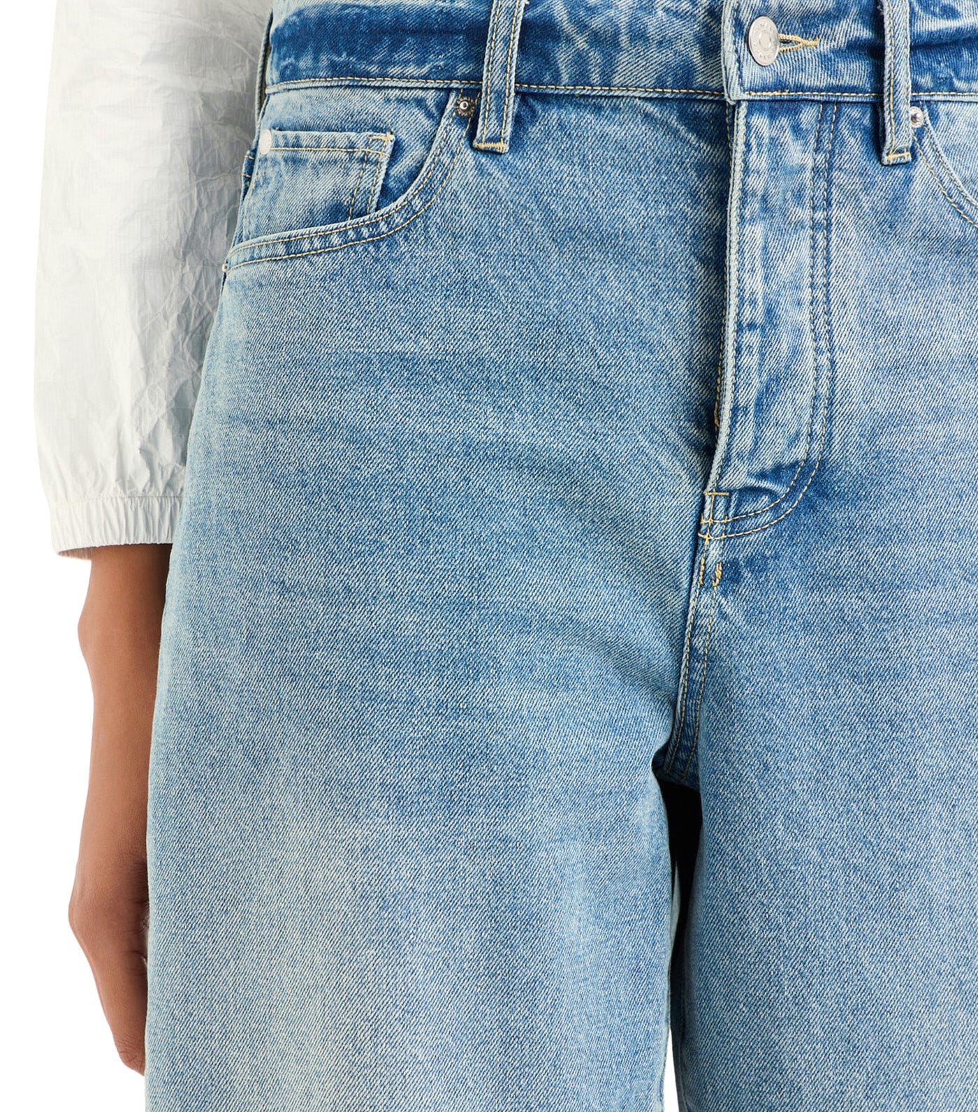 Carrot Fit Jeans Indigo Denim Icon