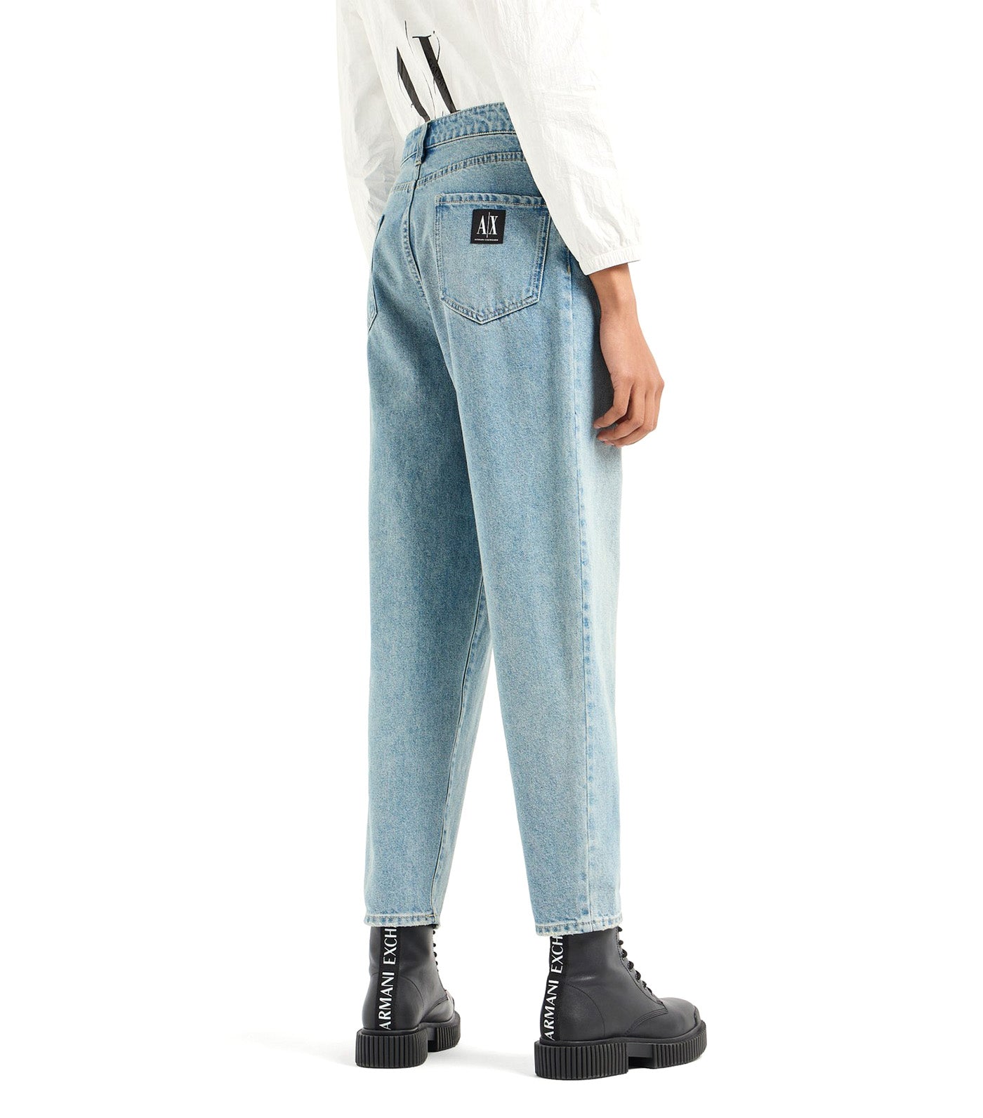 Carrot Fit Jeans Indigo Denim Icon