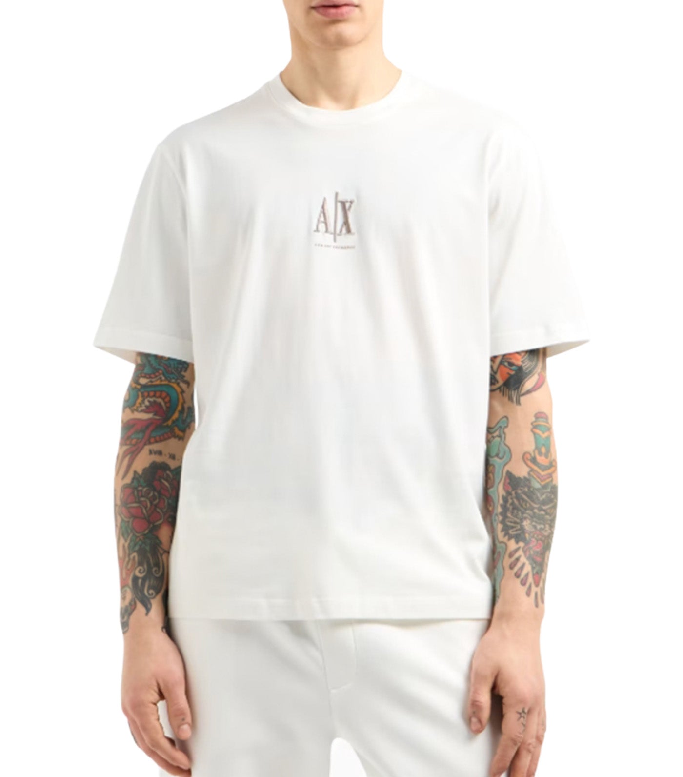 Regular T-Shirt with Logo Off White