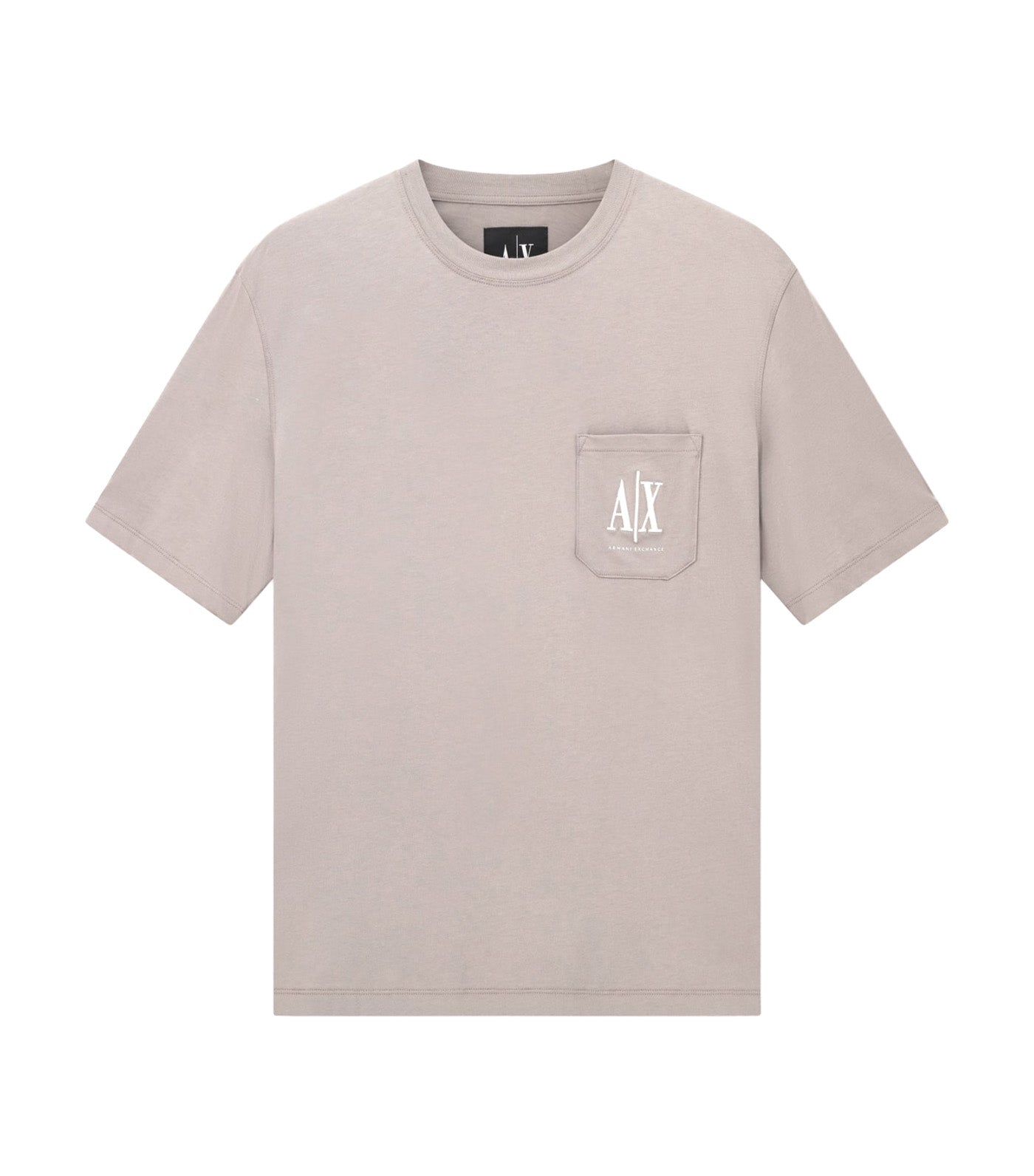 Regular Fit T-Shirt in Cotton Jersey Driftwood