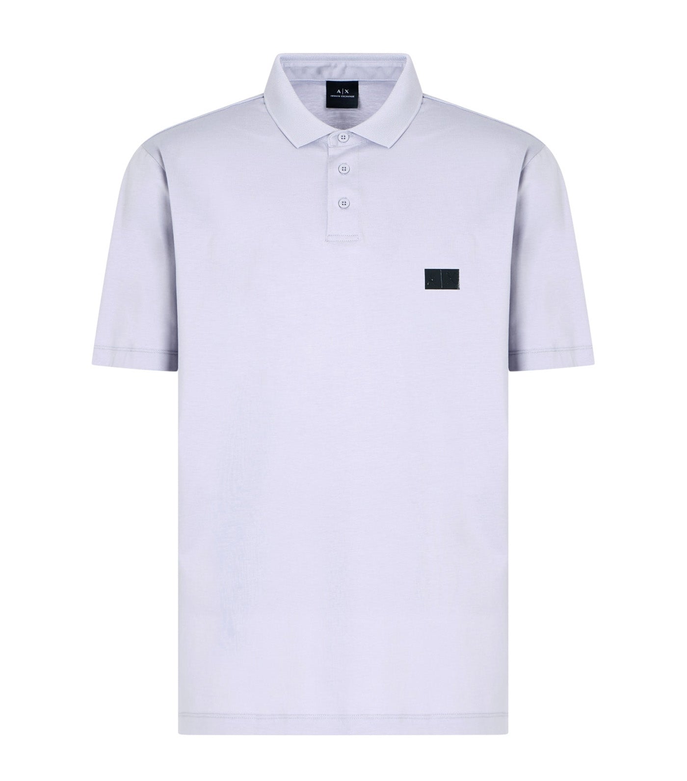Regular Fit Mercerised Cotton Polo Lilac Gray