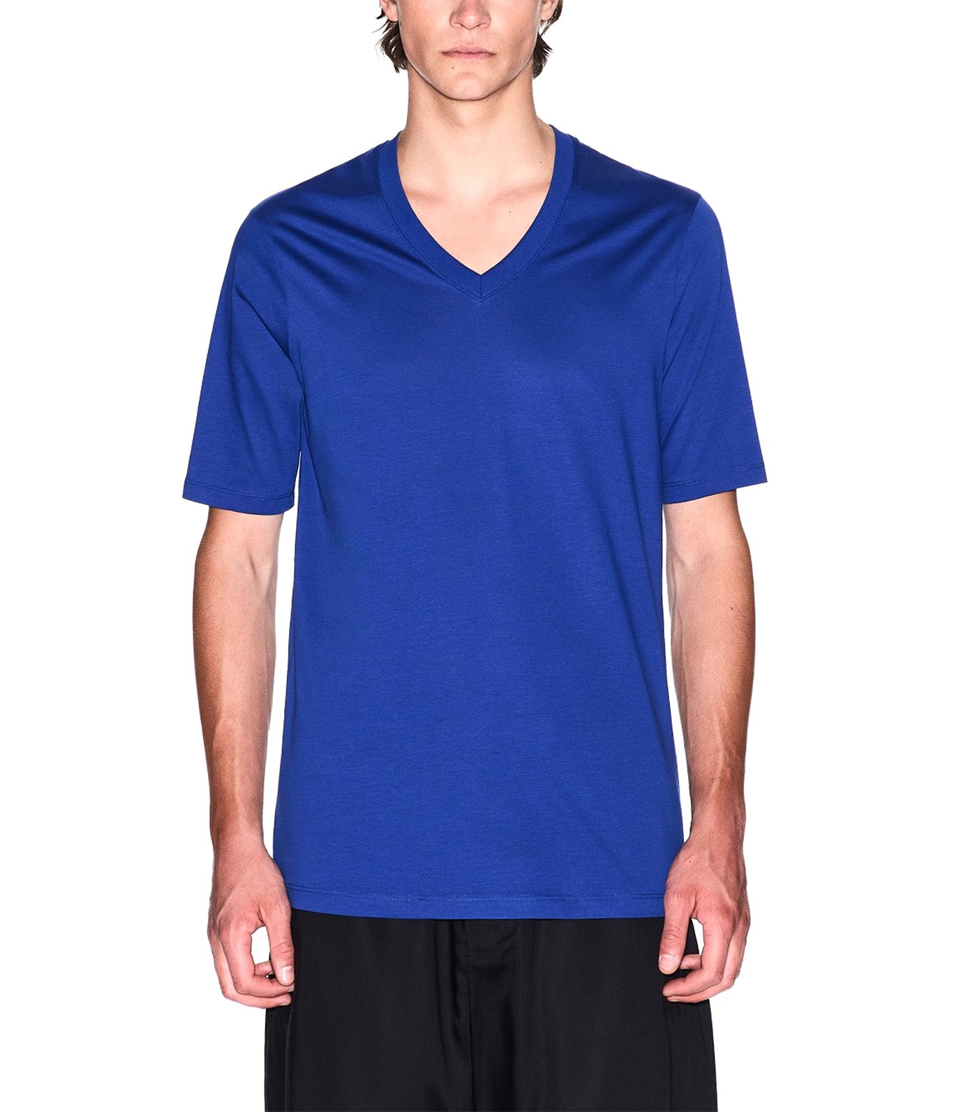 Slim Fit T-Shirt with V-Neck