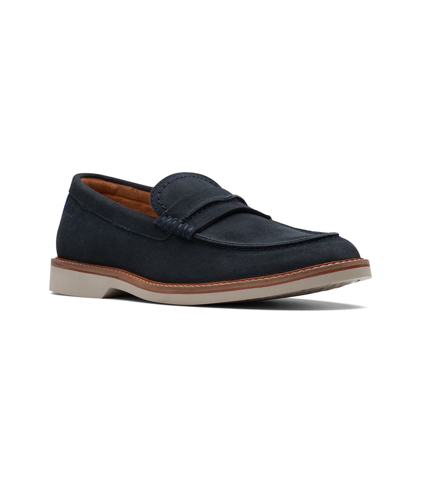 Atticus LT Slip Loafers Navy Suede