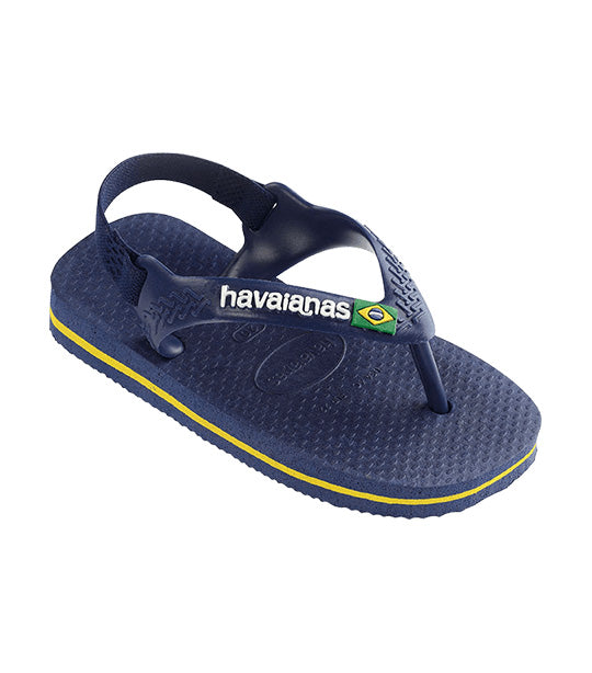 Havaianas brasil discount logo marine blue