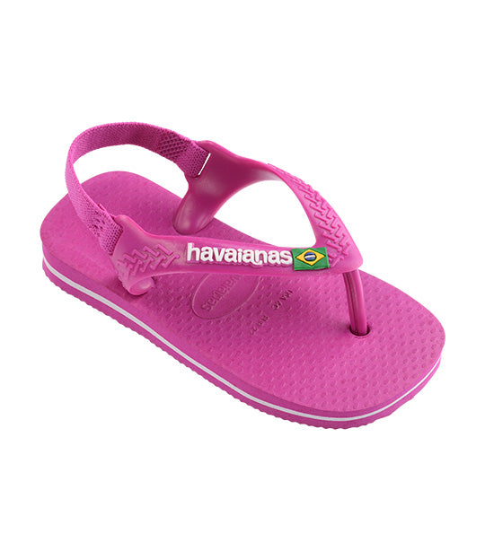 Havaianas Baby Brasil Logo Pink Gum Pink Gum Rustan s