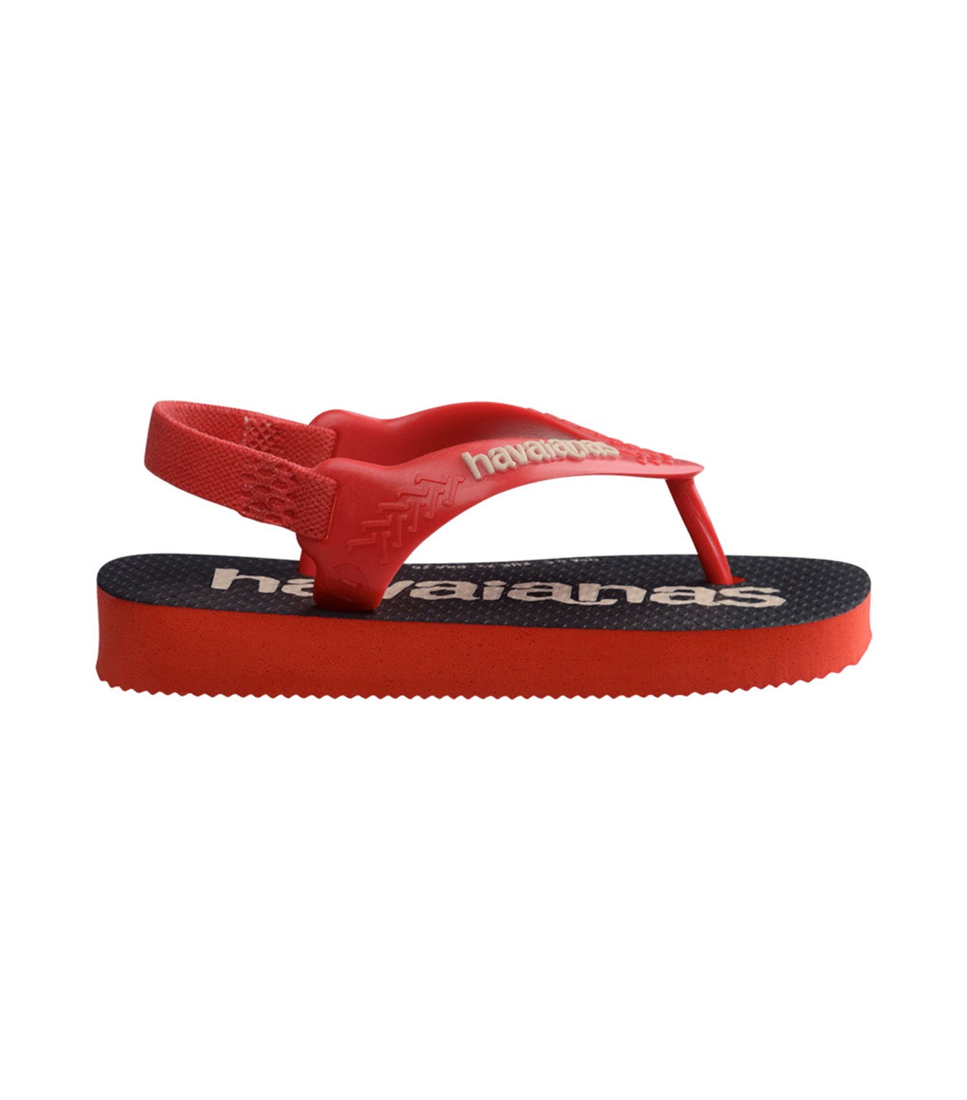 Baby Logomania Blood Orange/Ruby Red