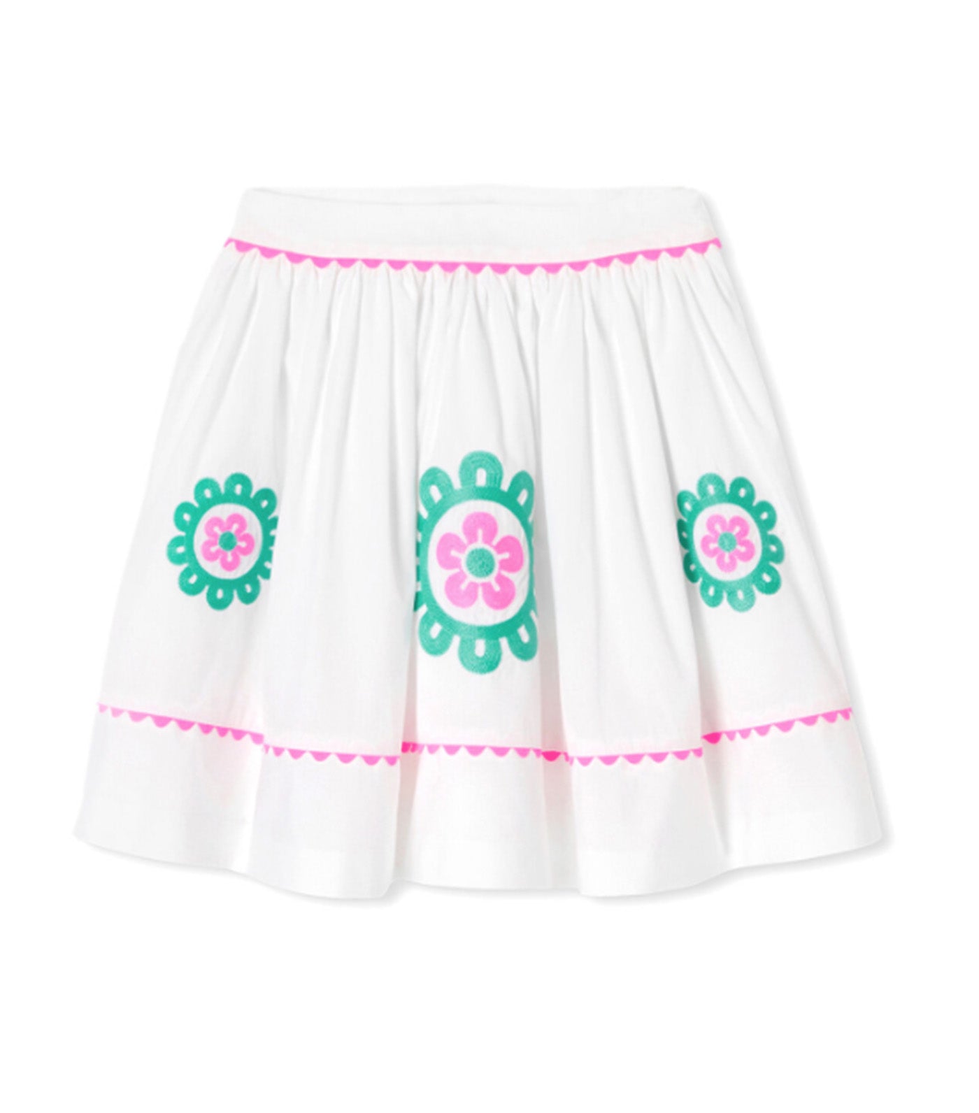 Balade Skirt Blanc/Multicolor