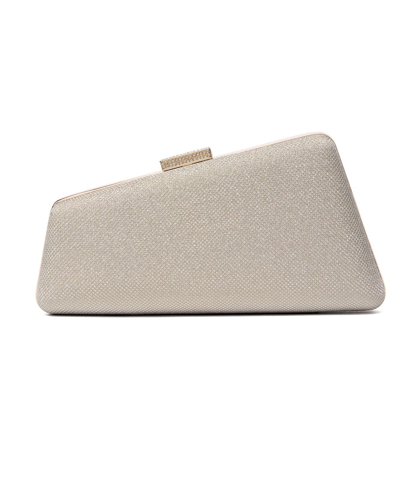 Balancing Asymmetric Clutch Bag Gold