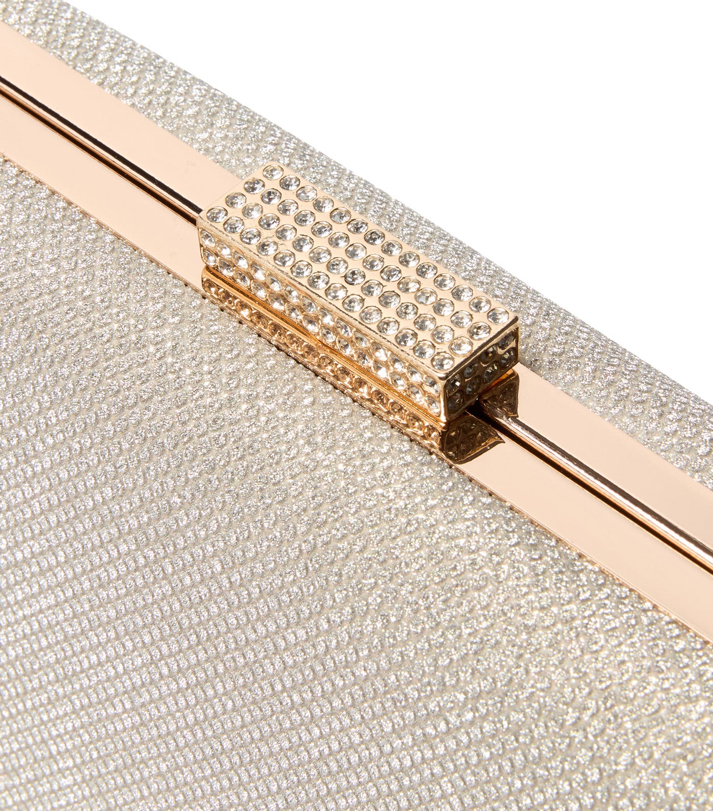 Balancing Asymmetric Clutch Bag Gold