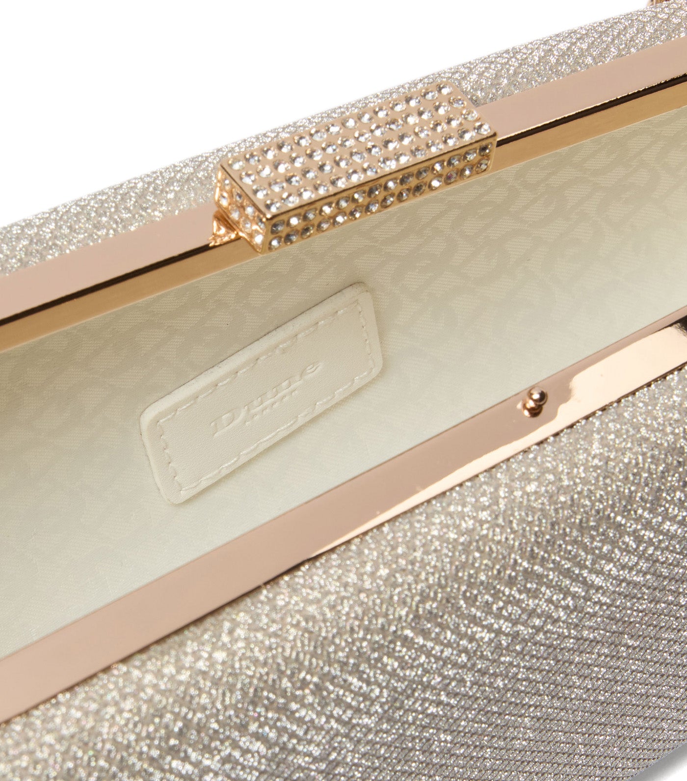 Balancing Asymmetric Clutch Bag Gold