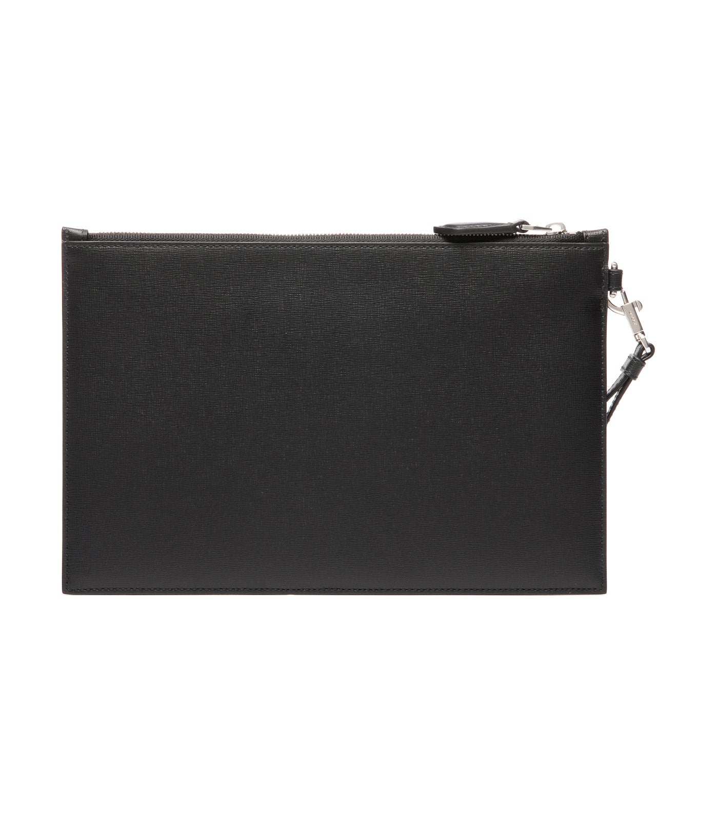 Mythos Pochette in Recycled Leather Black