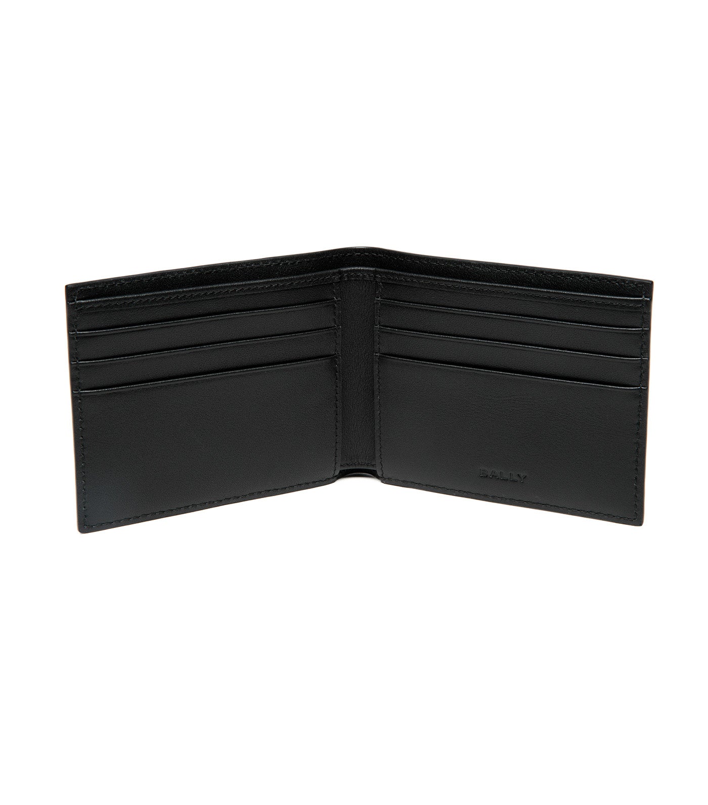 Mythos Bifold Wallet in Black Recycled Leather