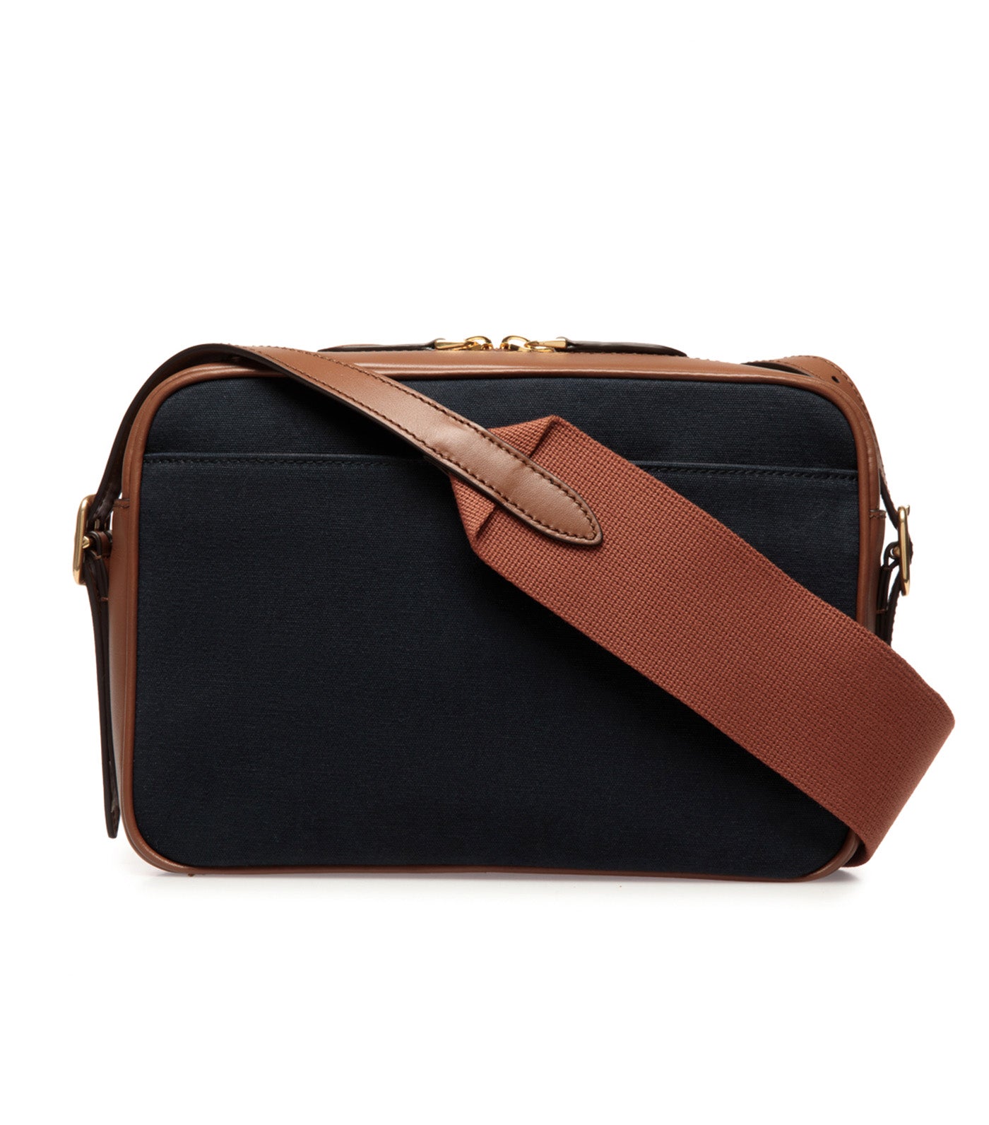 Beckett Crossbody Bag Navy Blue Cotton Canvas