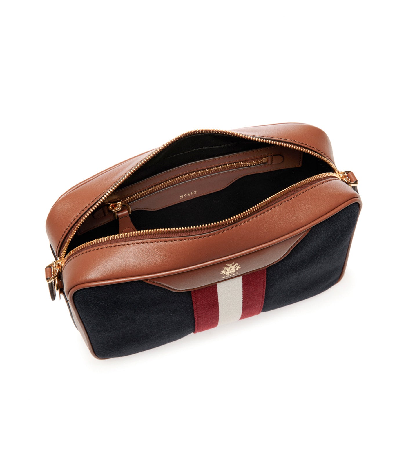 Beckett Crossbody Bag Navy Blue Cotton Canvas