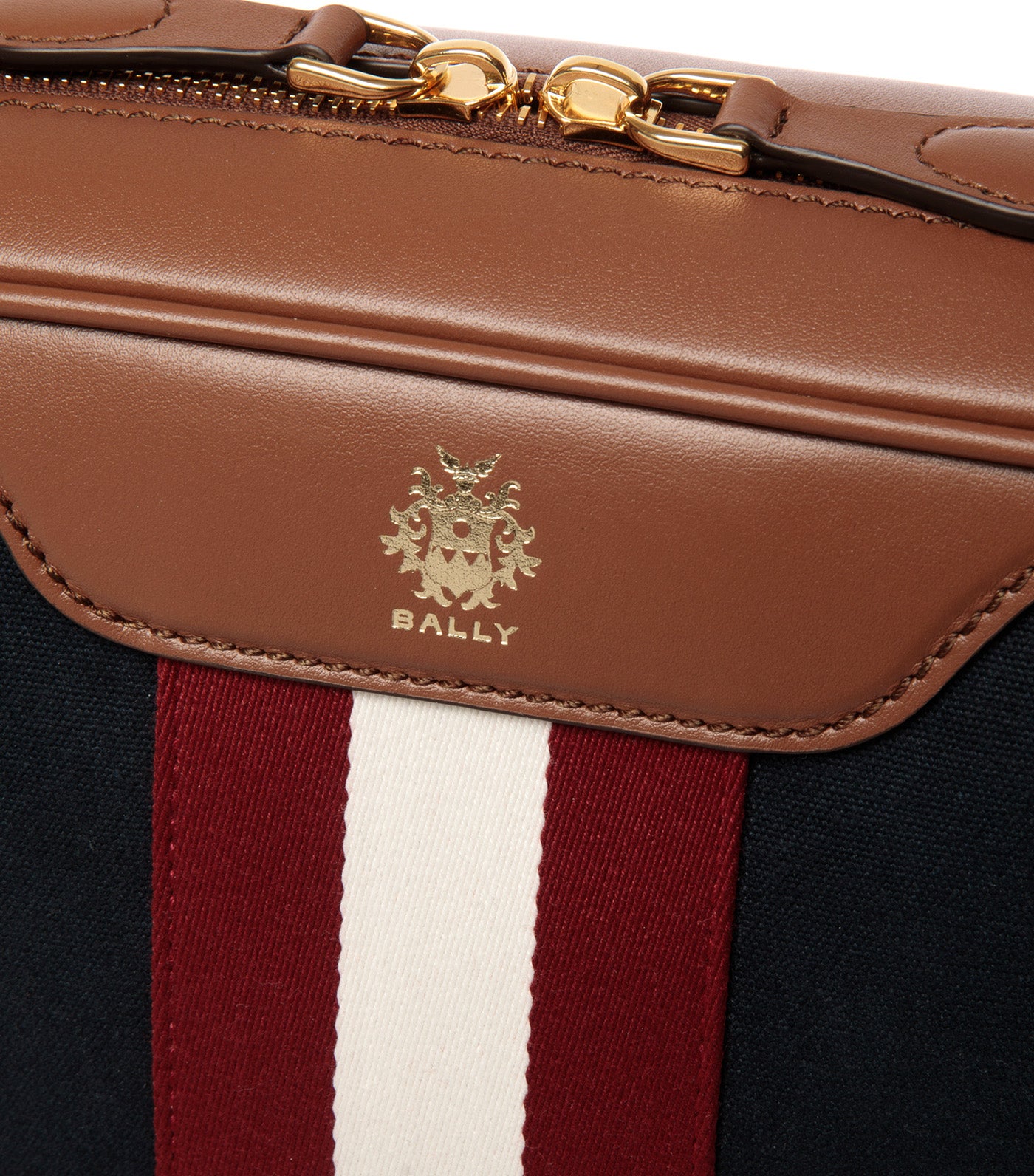 Beckett Crossbody Bag Navy Blue Cotton Canvas