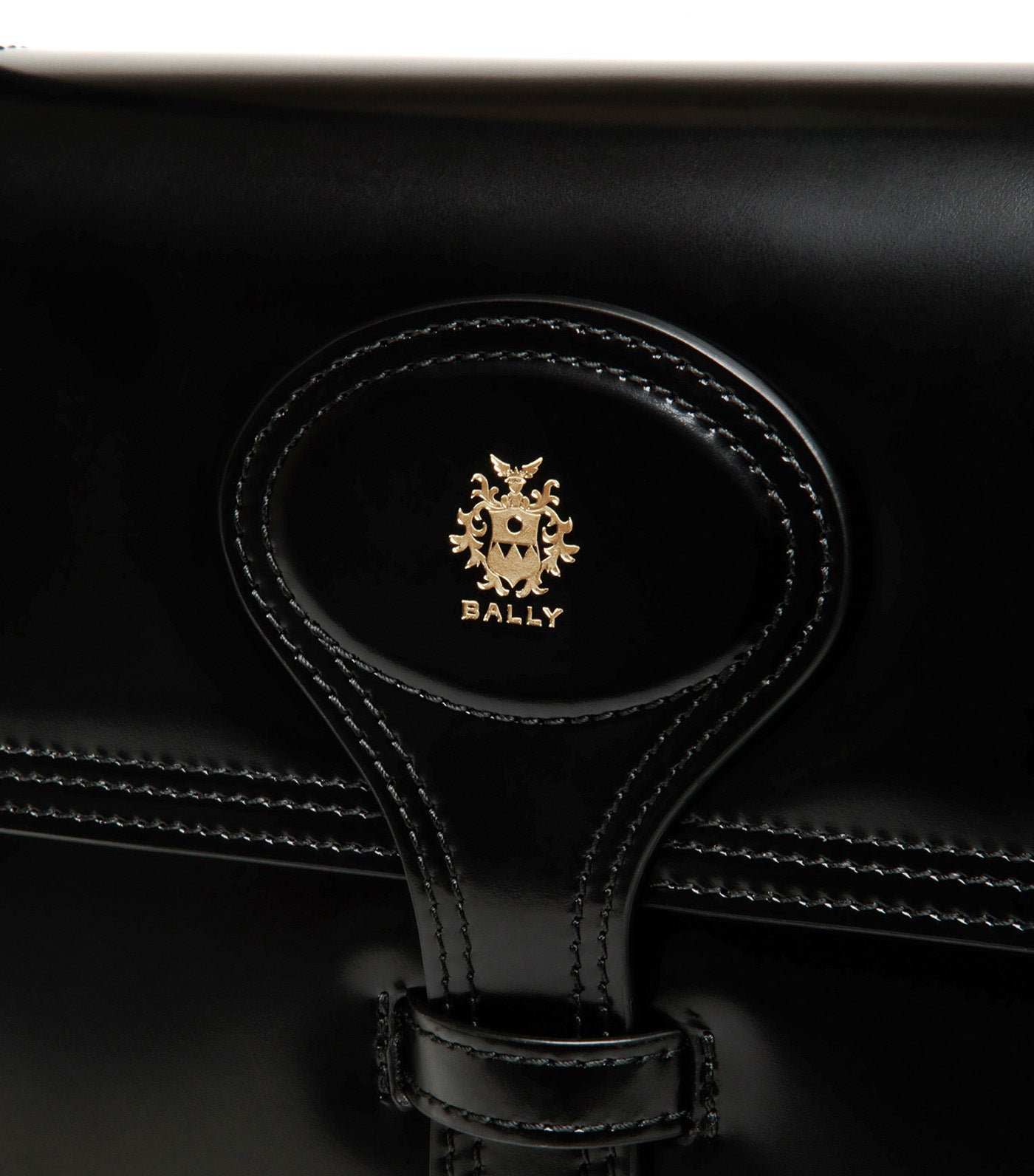 Beckett Minibag Black Brushed Leather