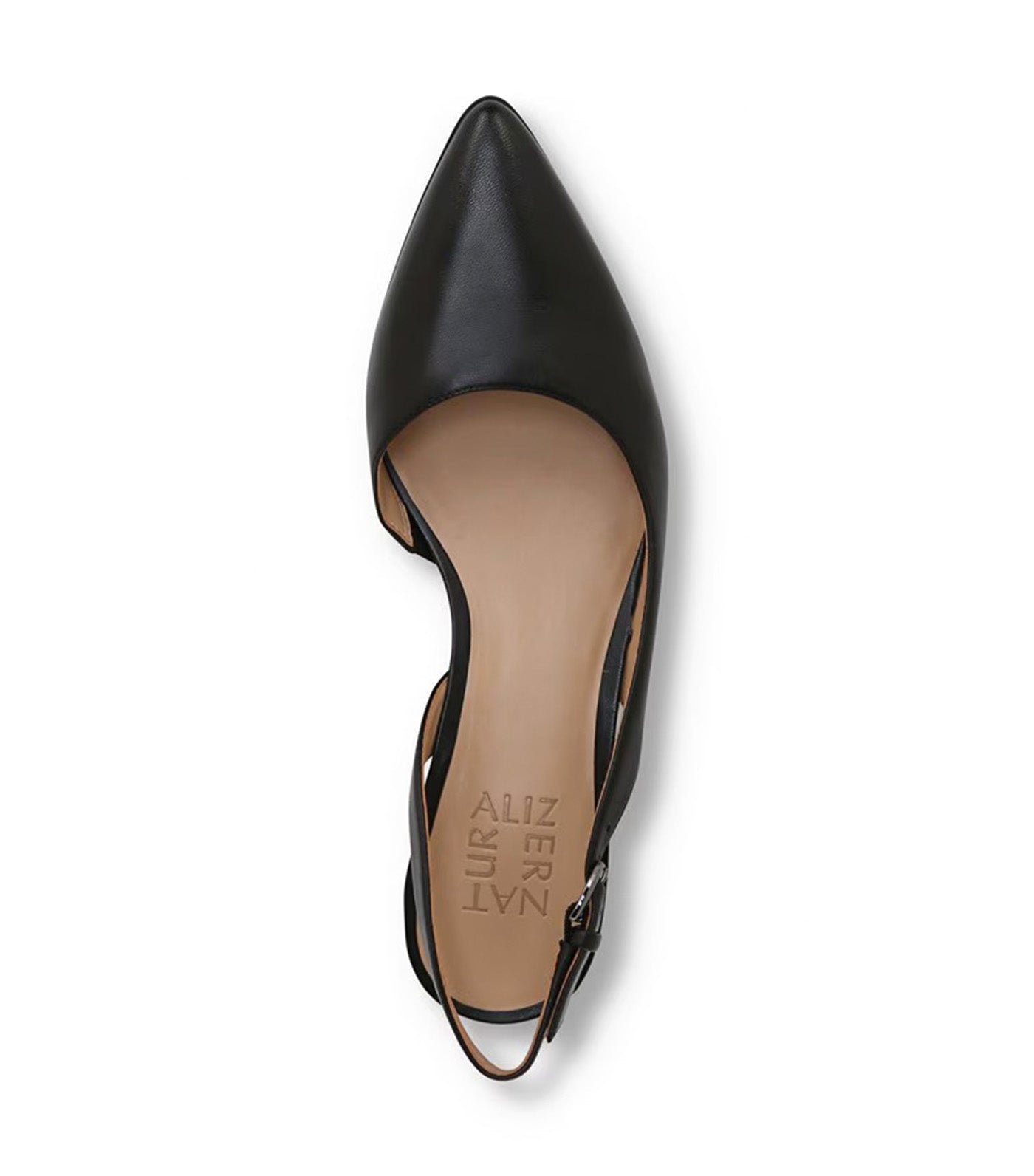 Banks Pointed Toe Flat Black