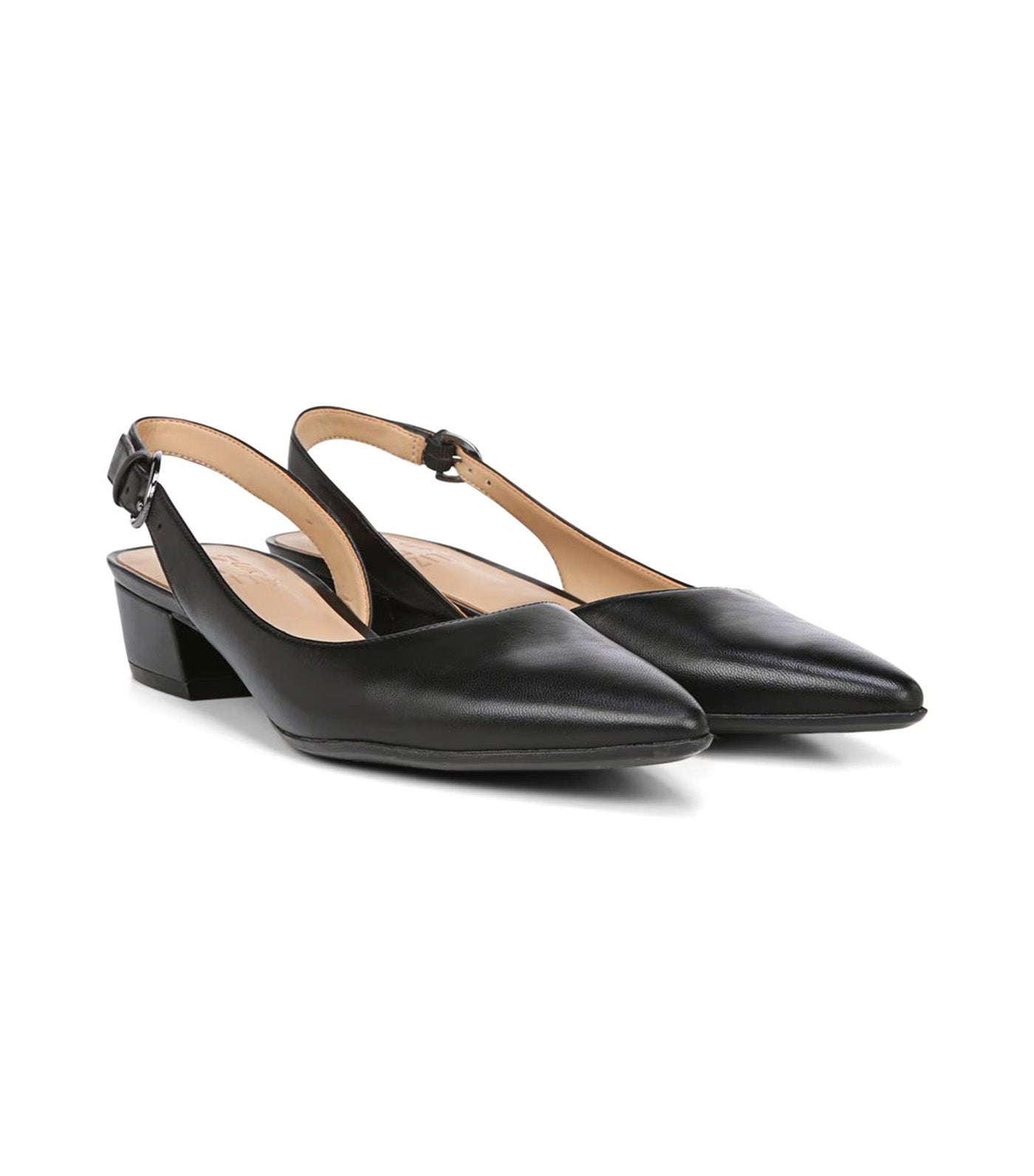 Banks Pointed Toe Flat Black