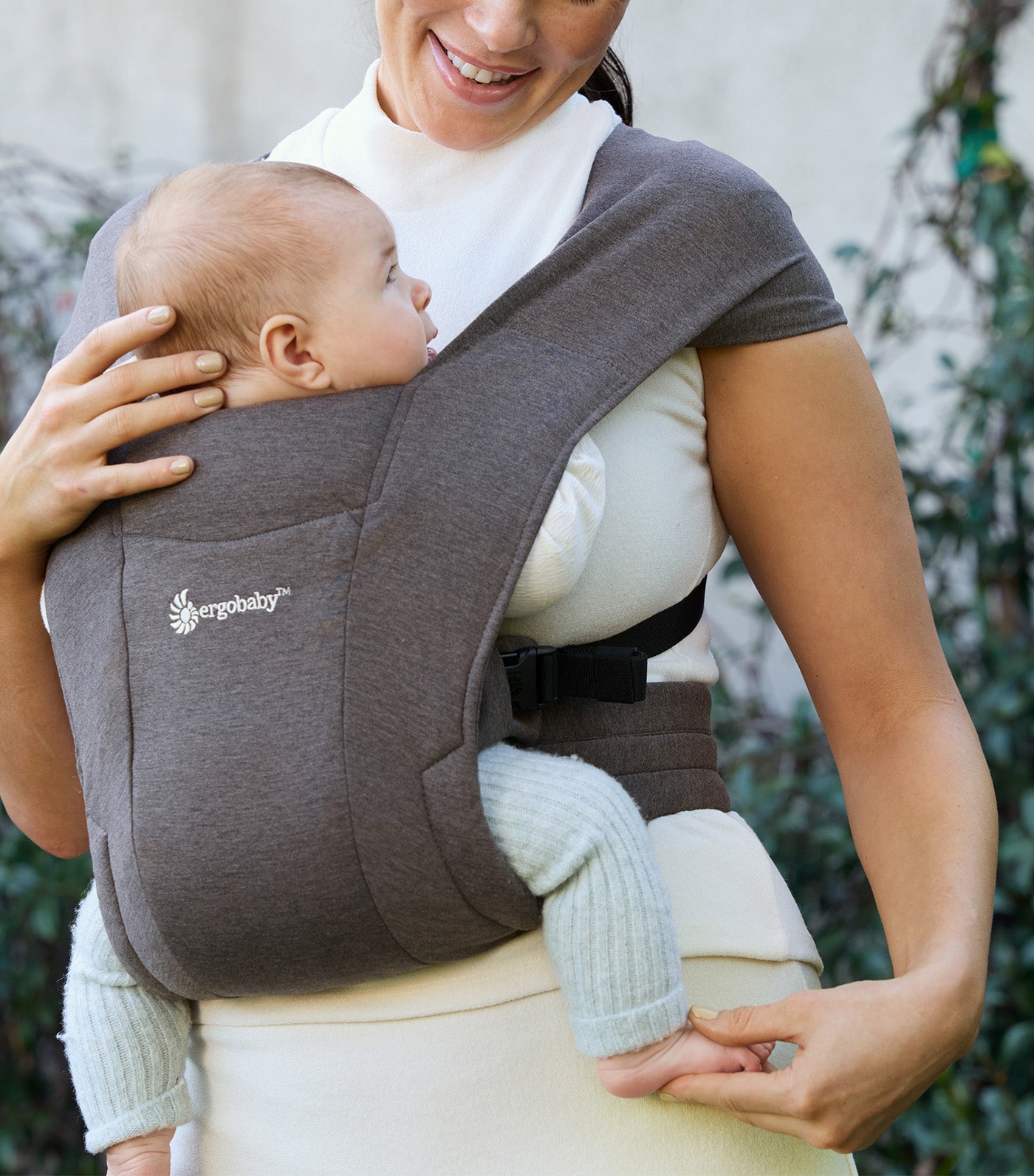 Embrace Knit Newborn Carrier - Heather Gray