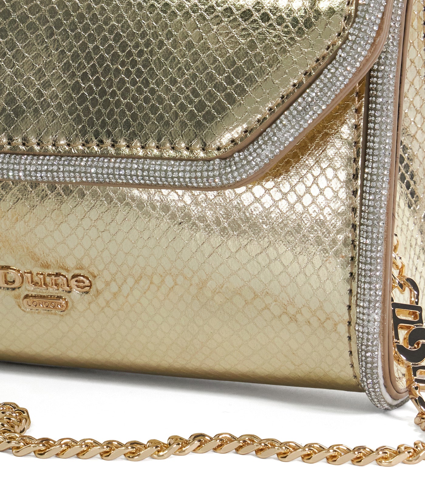 Bellini Clutch Gold