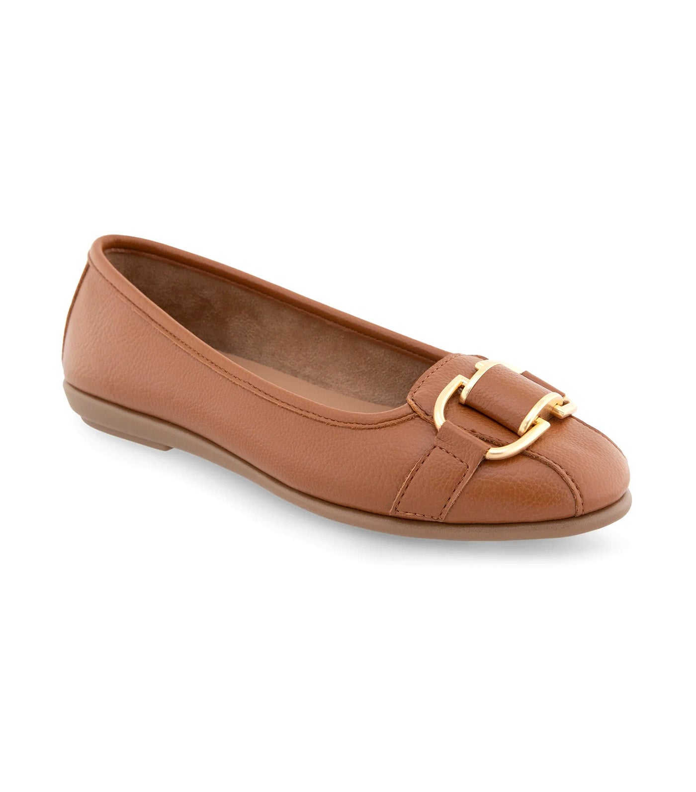 Bentley Women's Ornamented Flat Tan