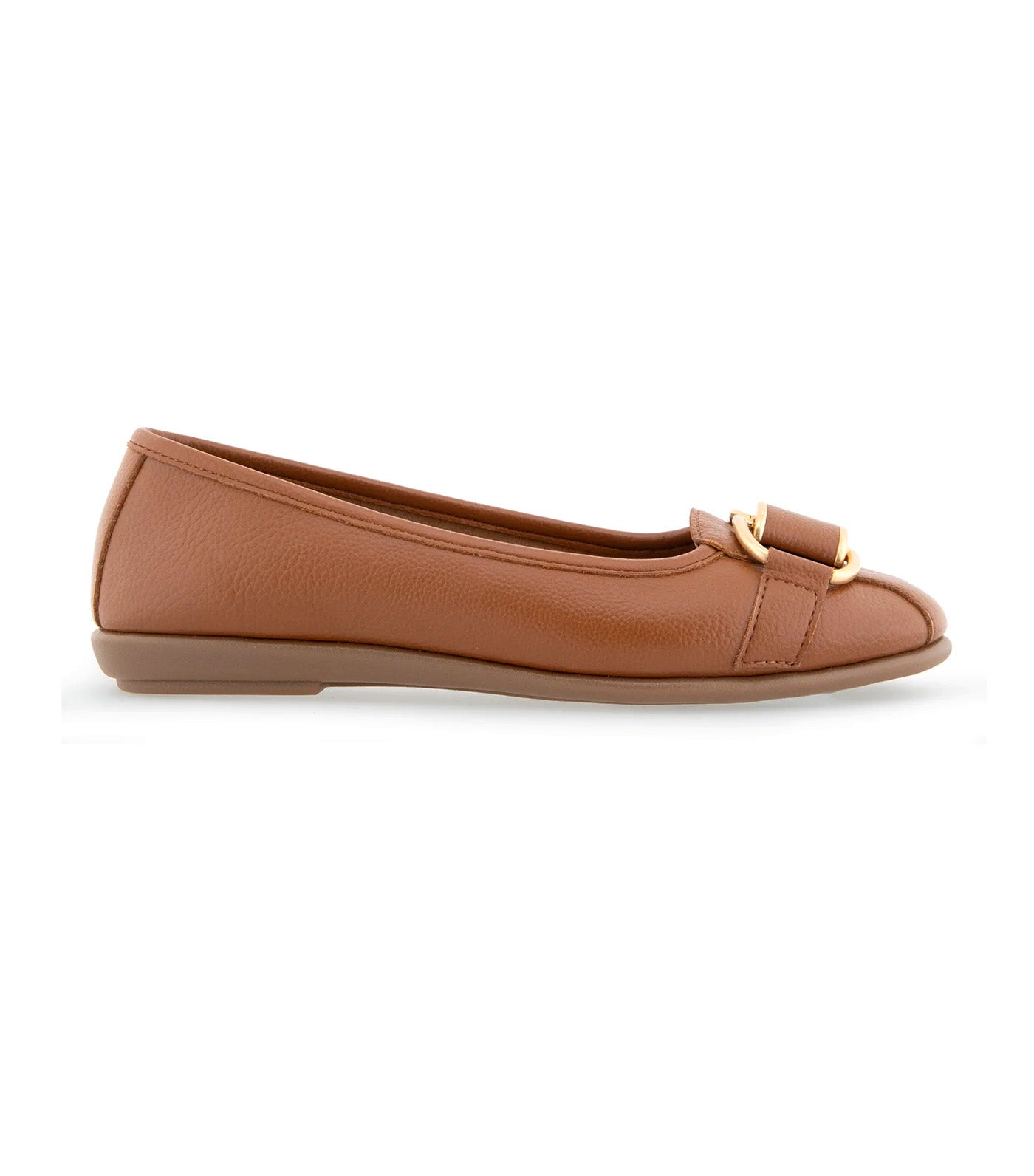 Bentley Women's Ornamented Flat Tan