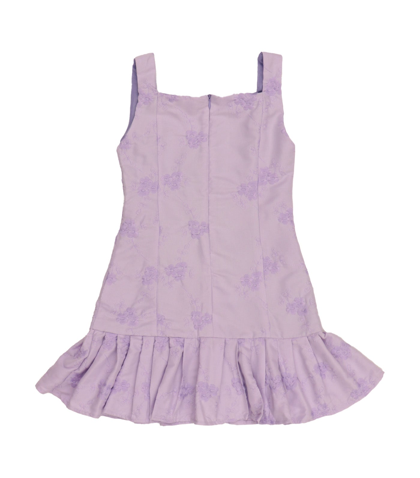 Bianca Dropped Waist Dress Lilac