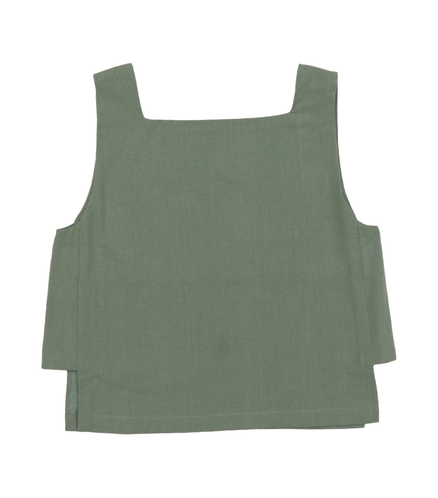 Bindi Apron Top Olive