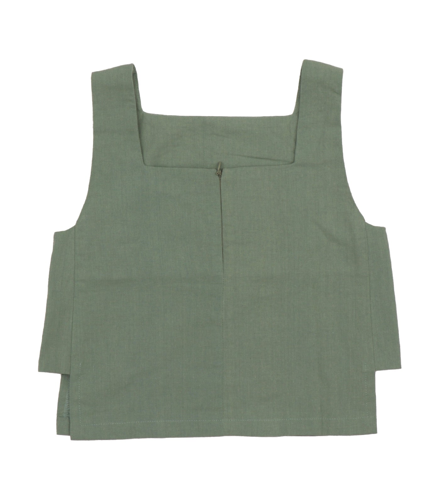 Bindi Apron Top Olive