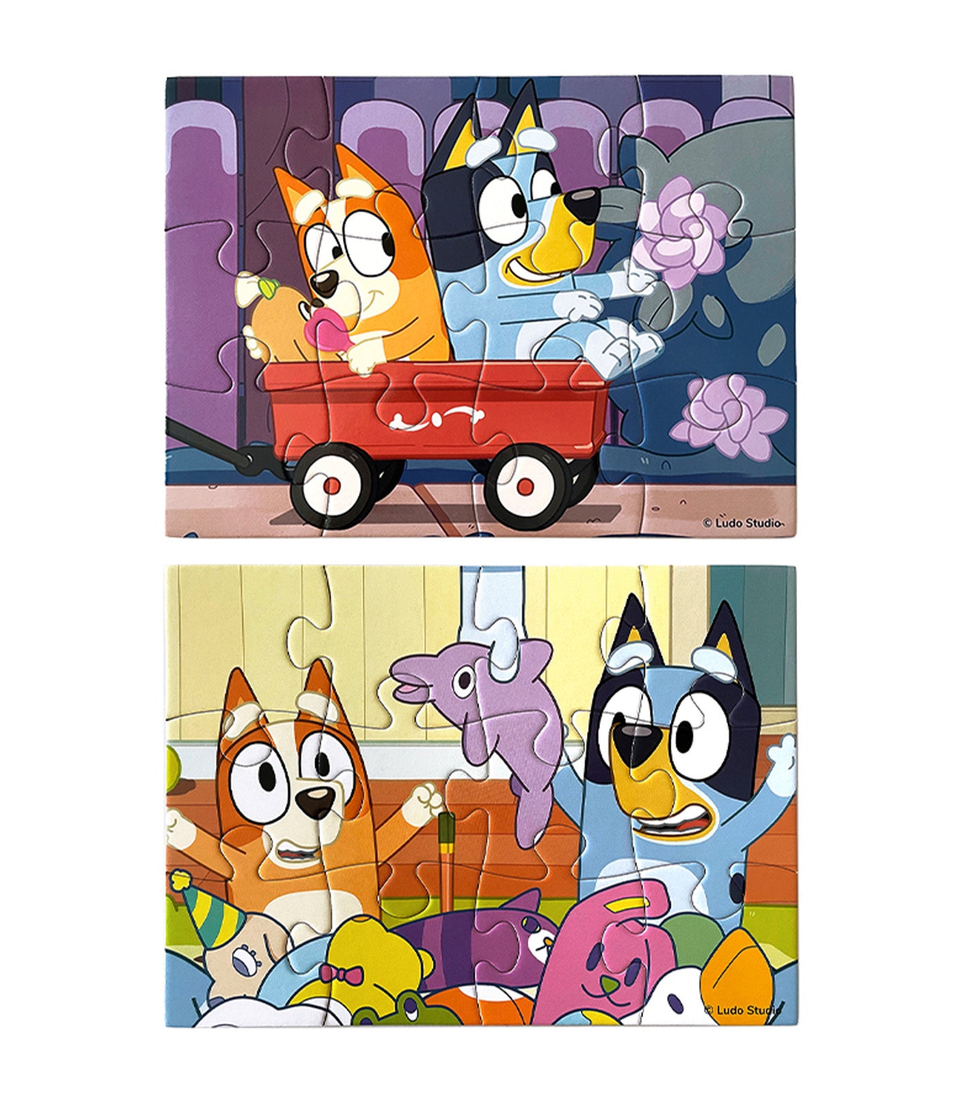Puzzle Pals Bluey and Bingo Adventures Jigsaw Puzzles