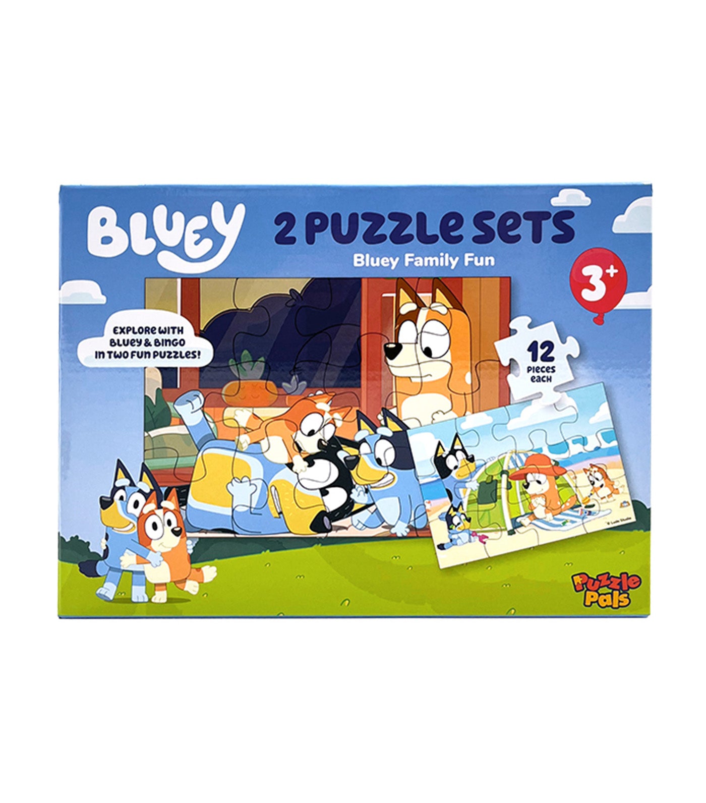 Puzzle Pals Bluey Family Fun Jigsaw Puzzles